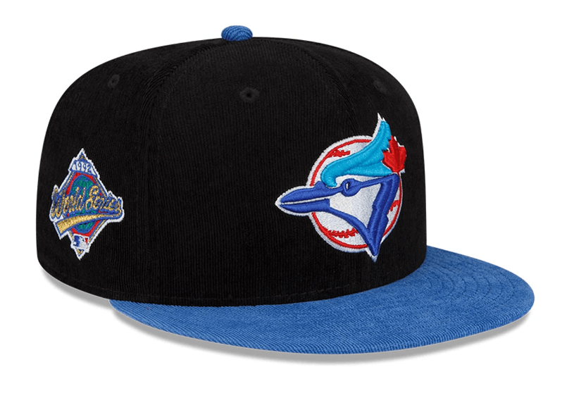 Lids × MLB × New Era Lids Munfu Corduroy Toronto Blue Jays 7 1/8 Two 2 Tone Size ONE SIZE - 8 Thumbnail