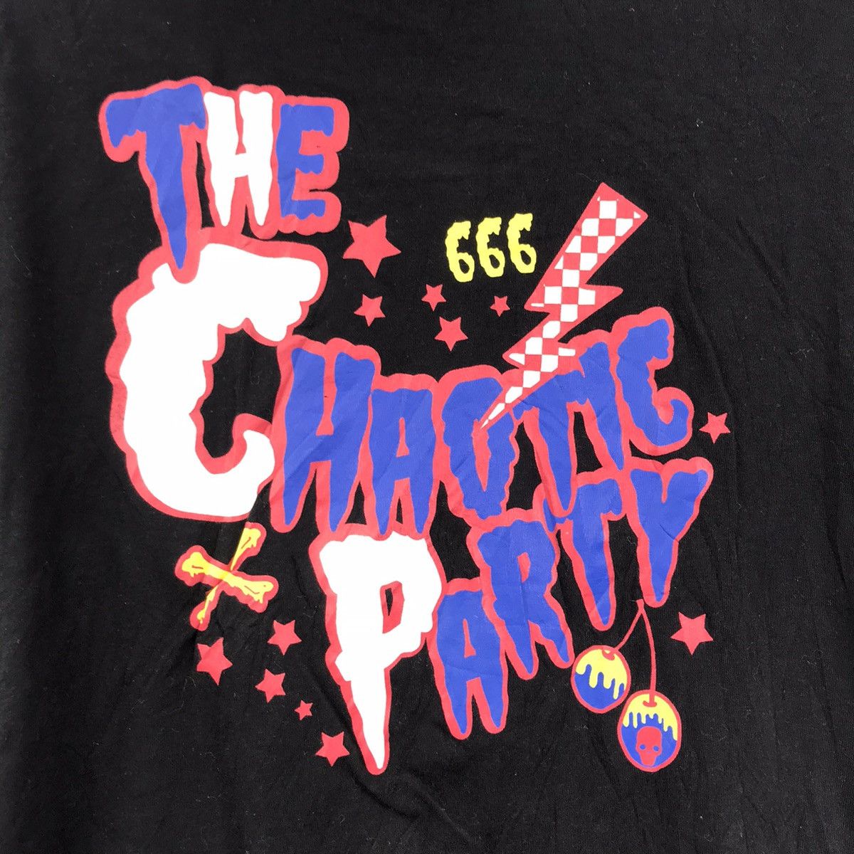 Vintage HELL CAT PUNKS Not Dead Anarchy The Chaotic Party Hooded Size US M / EU 48-50 / 2 - 8 Thumbnail