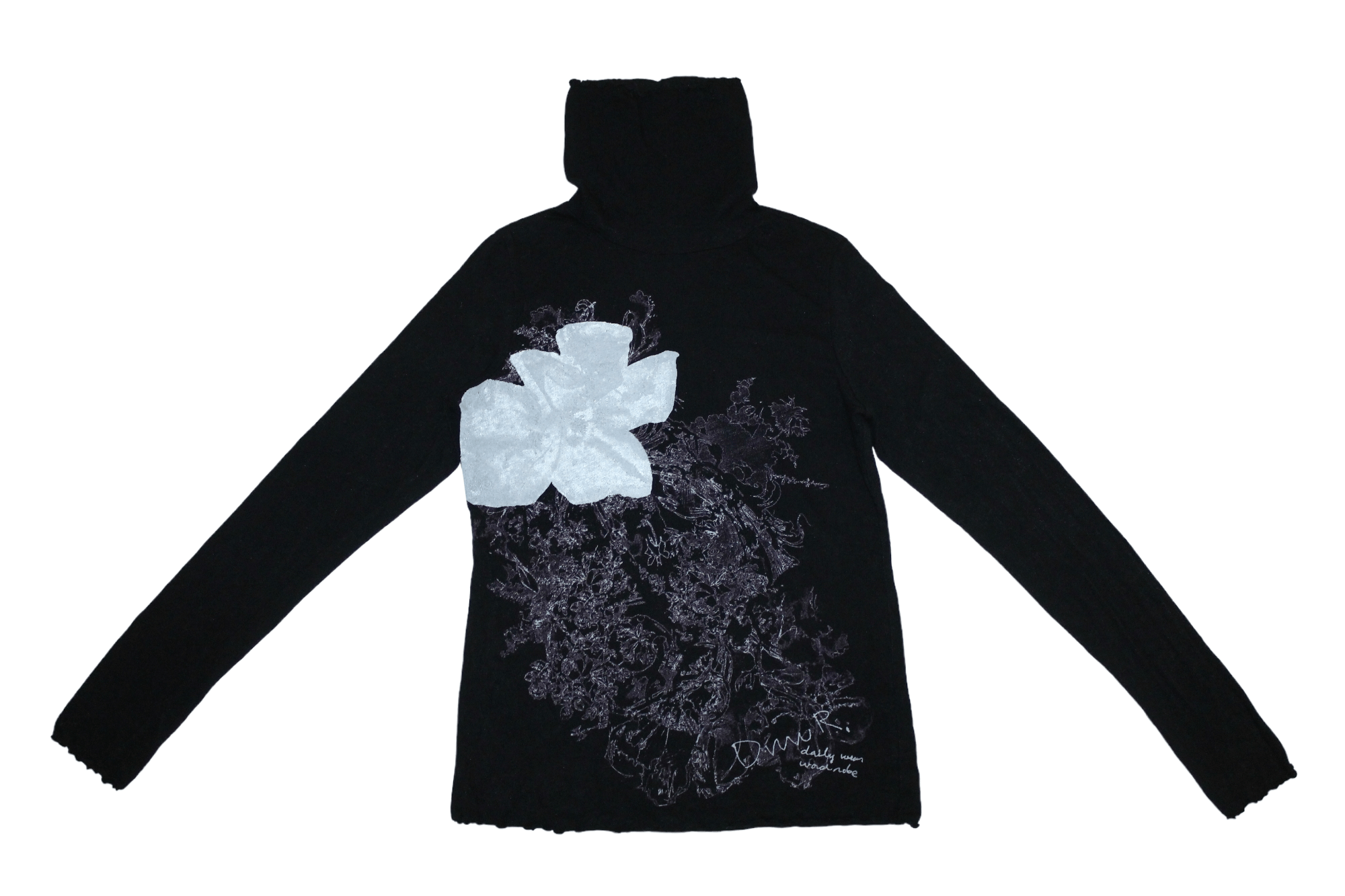 Japanese Brand 💥 Dw2R by Matsuo IND. artwork rollneck knitted jumper Size S / US 4 / IT 40 - 5 Thumbnail