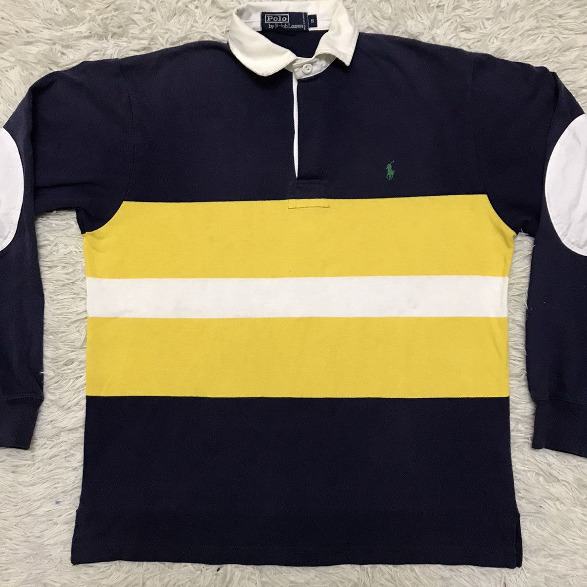 Polo Ralph Lauren × Vintage VINTAGE 90s POLO RALPH LAUREN LONGSLEEVE POLOS TEE Size US M / EU 48-50 / 2 - 9 Thumbnail