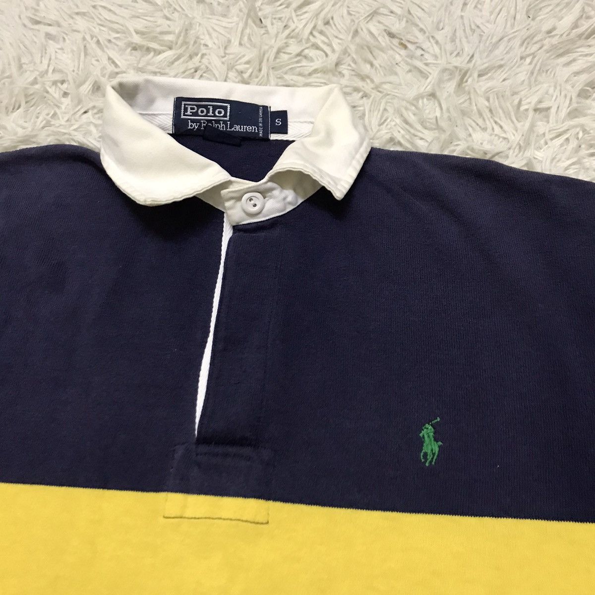 Polo Ralph Lauren × Vintage VINTAGE 90s POLO RALPH LAUREN LONGSLEEVE POLOS TEE Size US M / EU 48-50 / 2 - 10 Thumbnail
