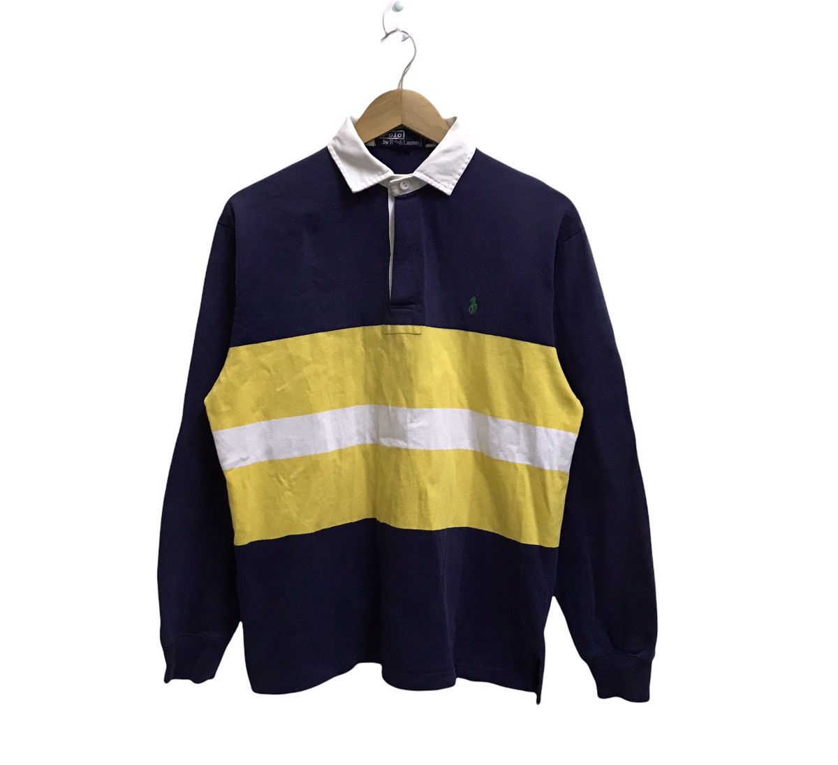 Polo Ralph Lauren × Vintage VINTAGE 90s POLO RALPH LAUREN LONGSLEEVE POLOS TEE Size US M / EU 48-50 / 2 - 1 Thumbnail