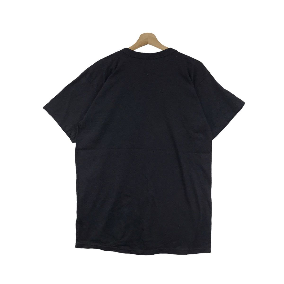 Champion Vintage CHAMPION USA Script Embroidered Black T shirt Size US L / EU 52-54 / 3 - 6 Thumbnail