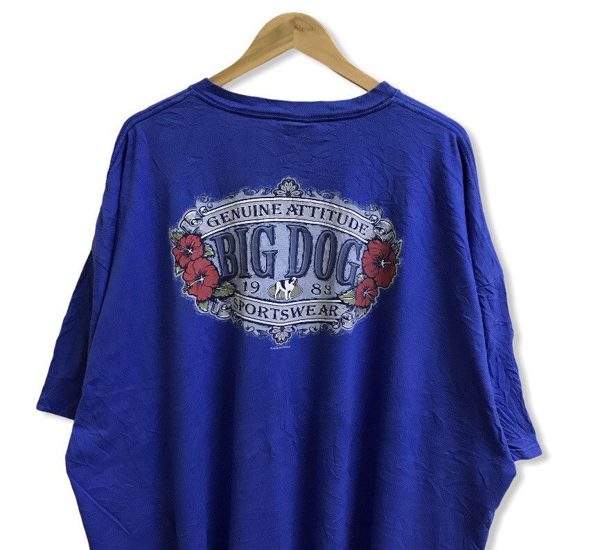 Big Dogs × Vintage VINTAGE 2000 BIG DOG SPORTWEAR BIGLOGO T-shirt Size US XXL / EU 58 / 5 - 2 Thumbnail