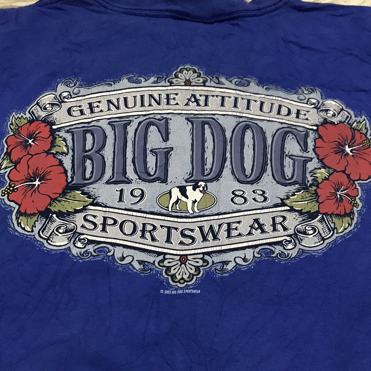 Big Dogs × Vintage VINTAGE 2000 BIG DOG SPORTWEAR BIGLOGO T-shirt Size US XXL / EU 58 / 5 - 8 Thumbnail
