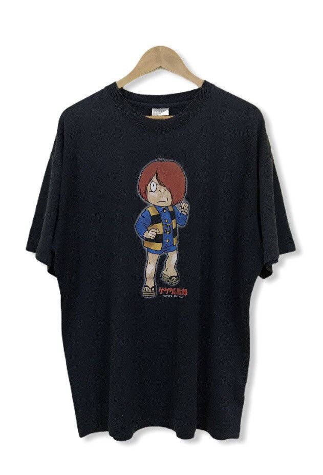 Anime Vintage GEGEGE NO KITARO Japanese Manga Series t-shirt Size US XL / EU 56 / 4 - 1 Thumbnail