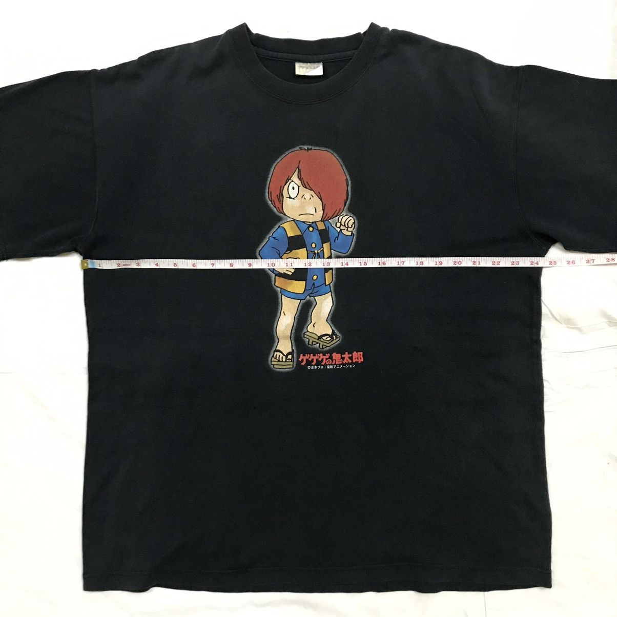 Anime Vintage GEGEGE NO KITARO Japanese Manga Series t-shirt Size US XL / EU 56 / 4 - 14 Thumbnail
