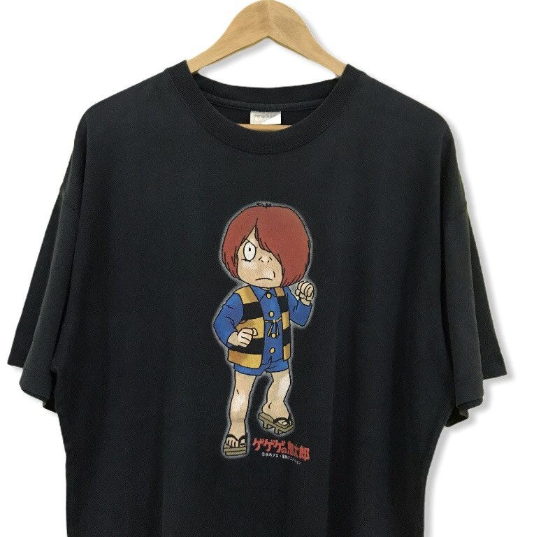 Anime Vintage GEGEGE NO KITARO Japanese Manga Series t-shirt Size US XL / EU 56 / 4 - 2 Thumbnail