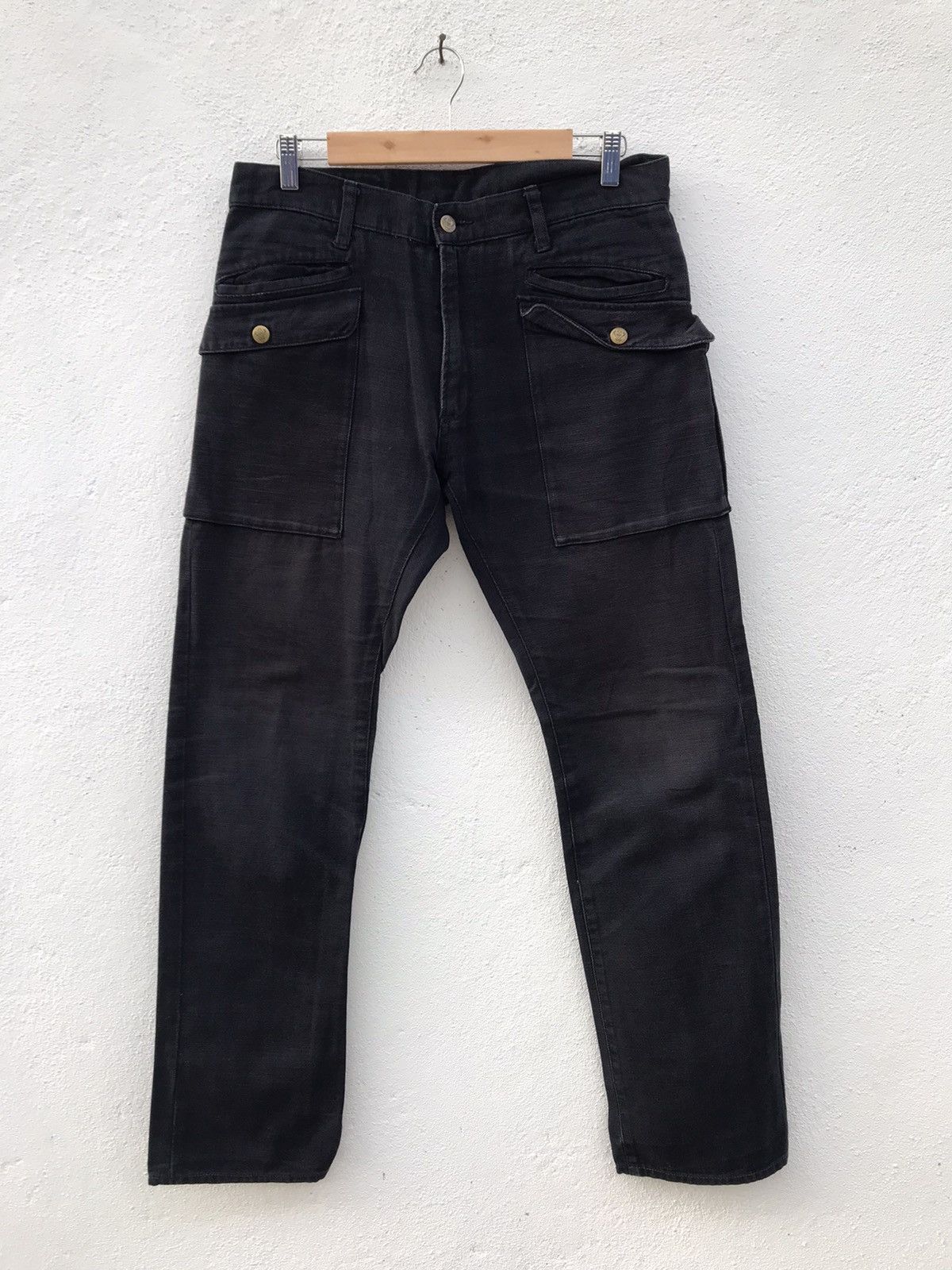 Cobra × Japanese Brand Made In Japan Celt & Cobra Cargo Heavy Cotton Size US 33 - 2 Thumbnail