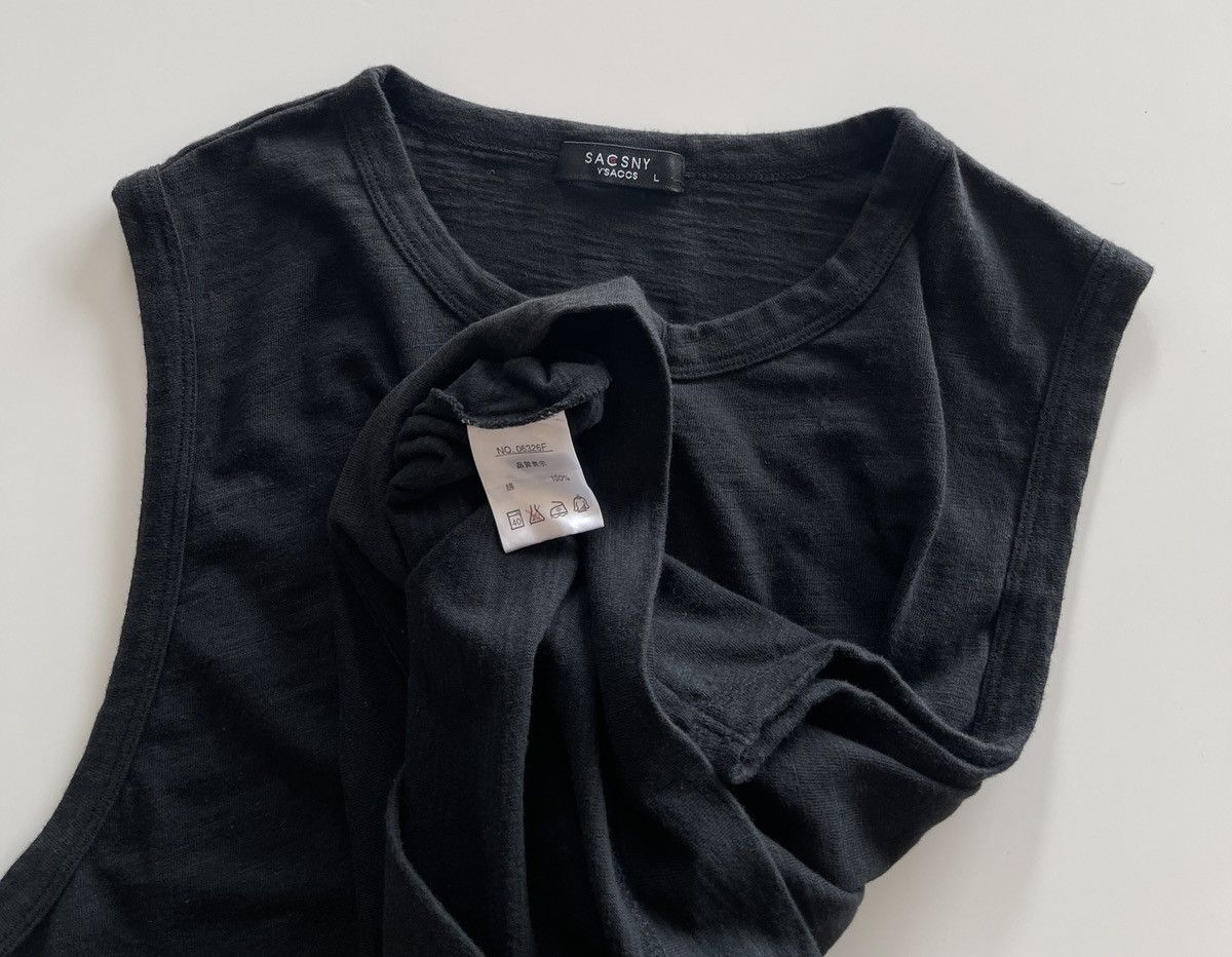 Yohji Yamamoto Yohji Yamamoto Ysaccs Half Zipper Sleeveless Shirt Size US L / EU 52-54 / 3 - 5 Thumbnail