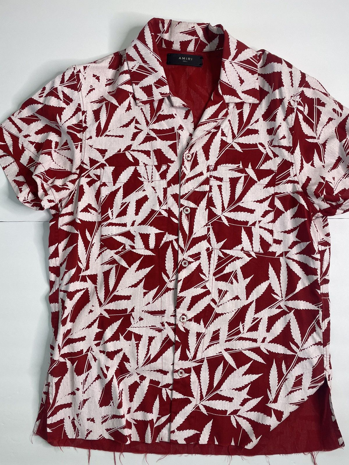 image of Amiri Shirt in Red, Men's (Size Small)