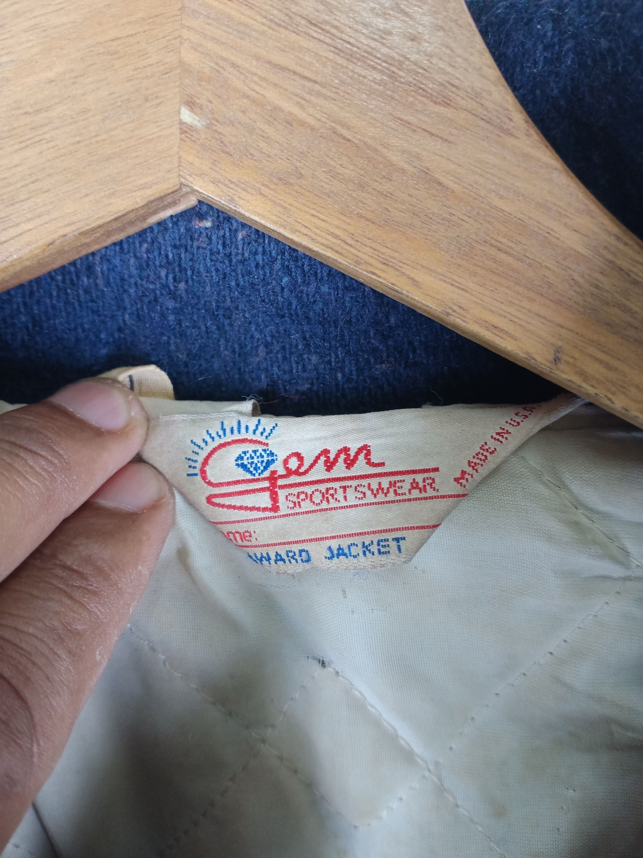 Other Vintage 80s LTHS Letterman Leather + Wool Varsity Jacket Size US L / EU 52-54 / 3 - 5 Thumbnail