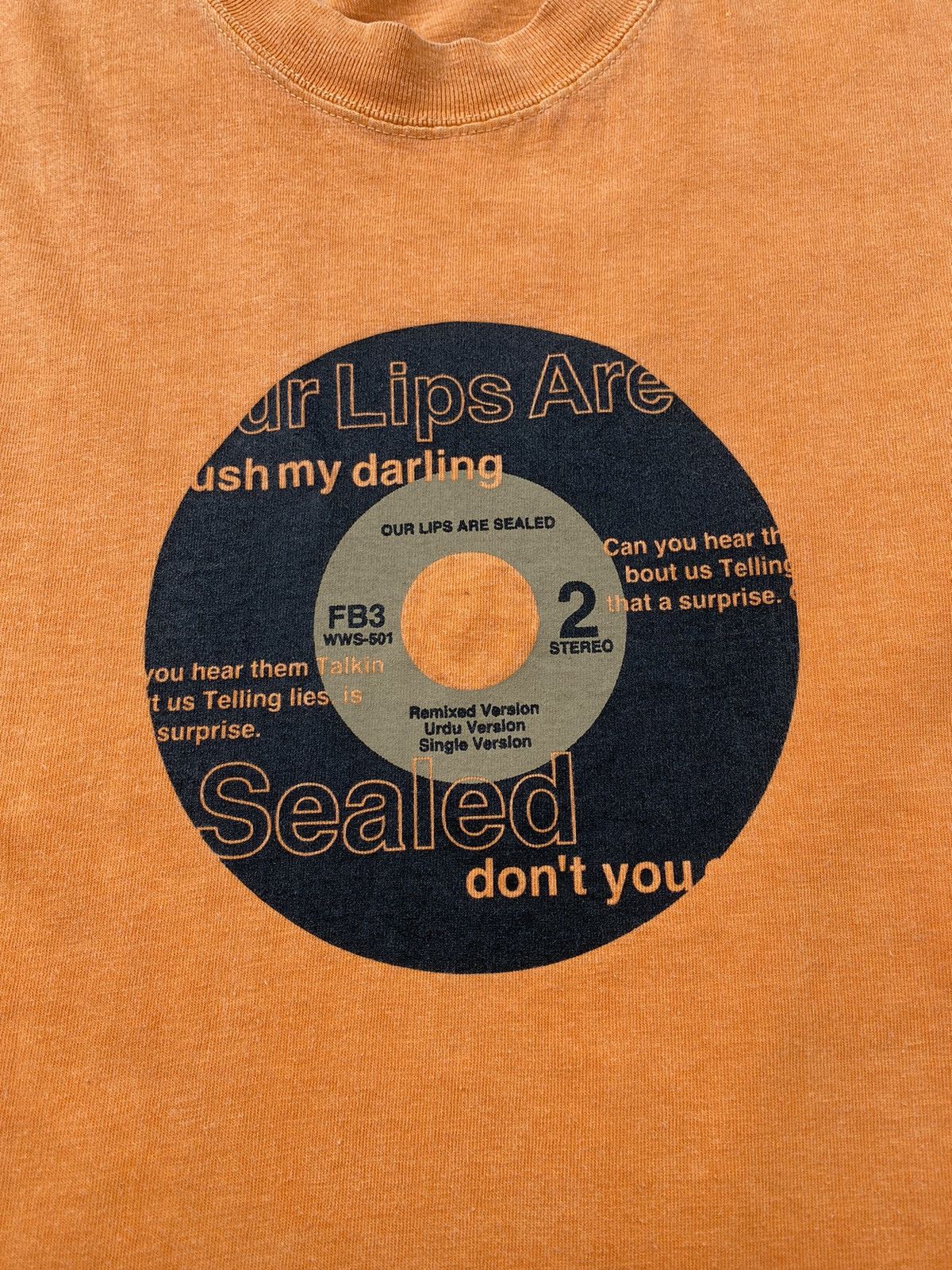 Band Tees Vintage Our lips are sealed-Fun Boy Three Band Tees Size US S / EU 44-46 / 1 - 6 Thumbnail