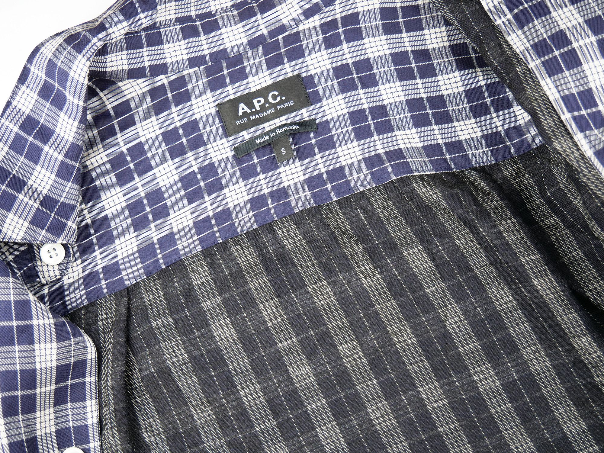 A.P.C. A.P.C. Rue Madame Paris viscose shirt Size US S / EU 44-46 / 1 - 7 Thumbnail