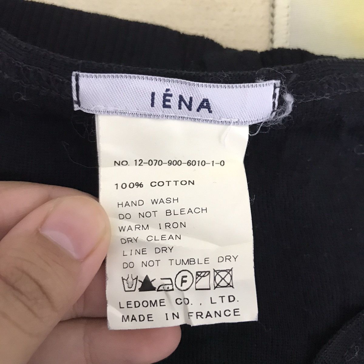 Japanese Brand IENA Japanese Brand France Jumper Button Black Sweatshirt Size US XS / EU 42 / 0 - 4 Thumbnail