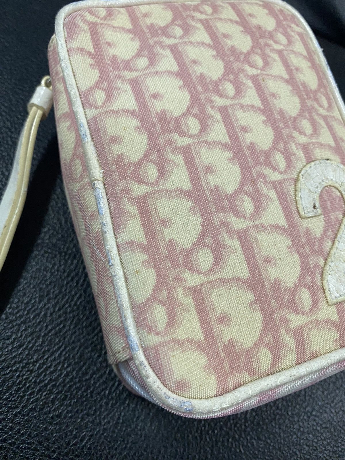 Christian Dior Monsieur × Dior Authentic Christian Dior Pink Number 2 Wristlet Pouch Size ONE SIZE - 8 Thumbnail