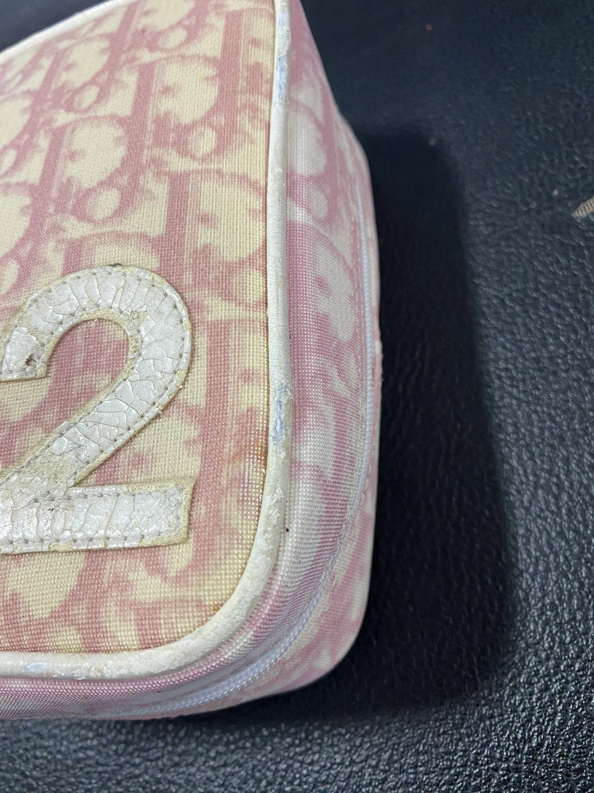 Christian Dior Monsieur × Dior Authentic Christian Dior Pink Number 2 Wristlet Pouch Size ONE SIZE - 9 Thumbnail
