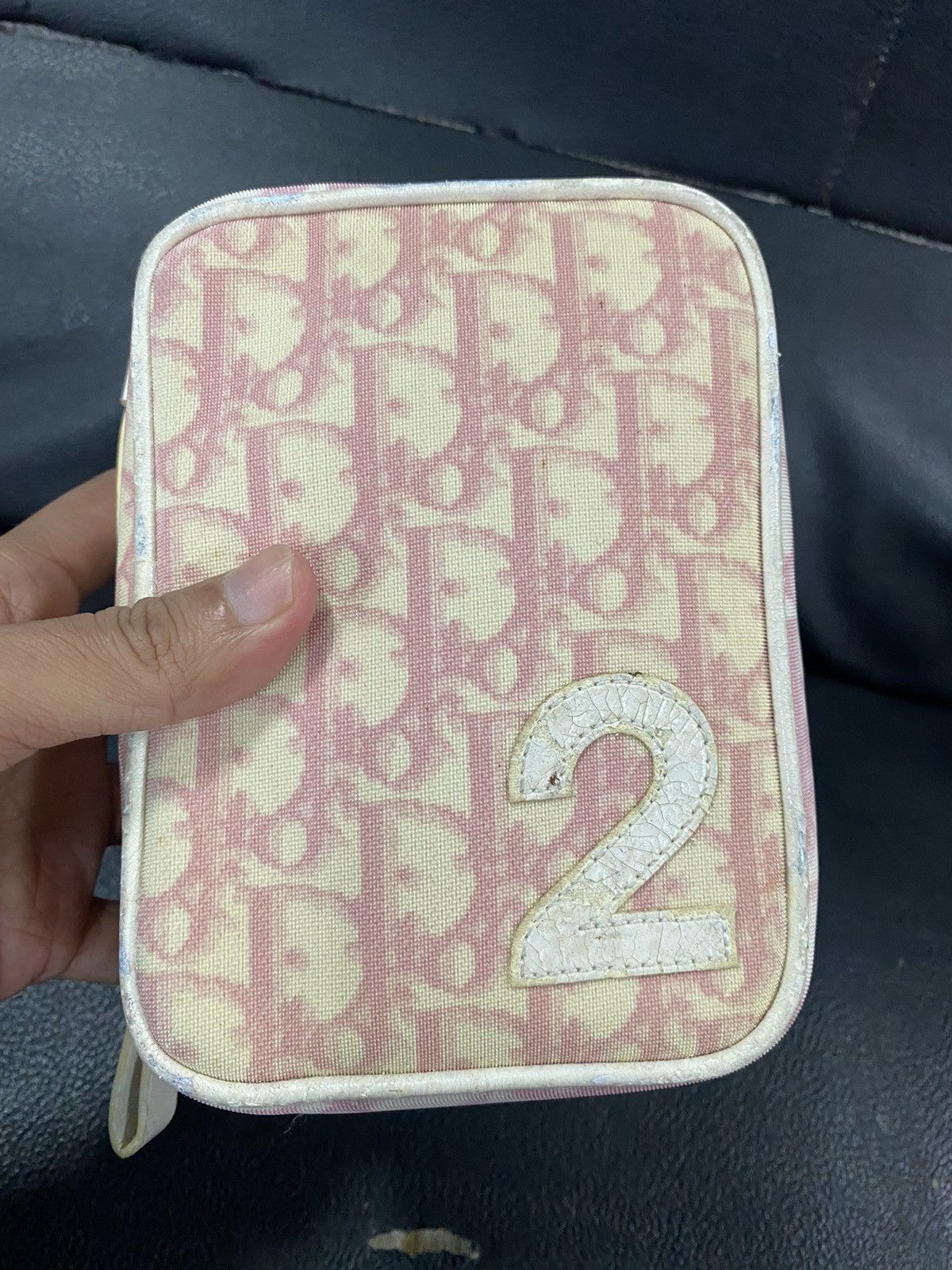 Christian Dior Monsieur × Dior Authentic Christian Dior Pink Number 2 Wristlet Pouch Size ONE SIZE - 16 Thumbnail