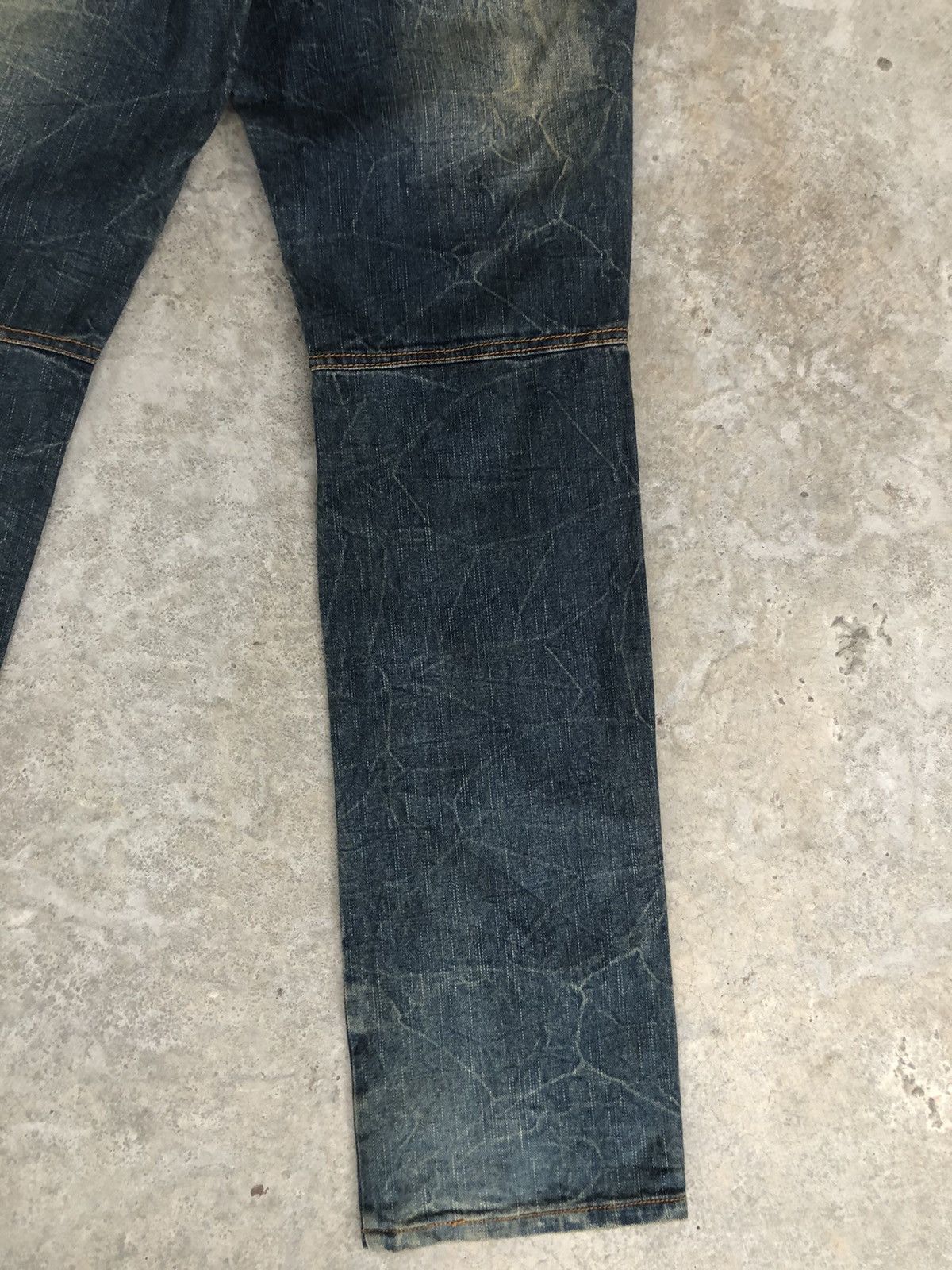 In The Attic Growth In the attic Distressed Denim punk style Size US 33 - 11 Thumbnail