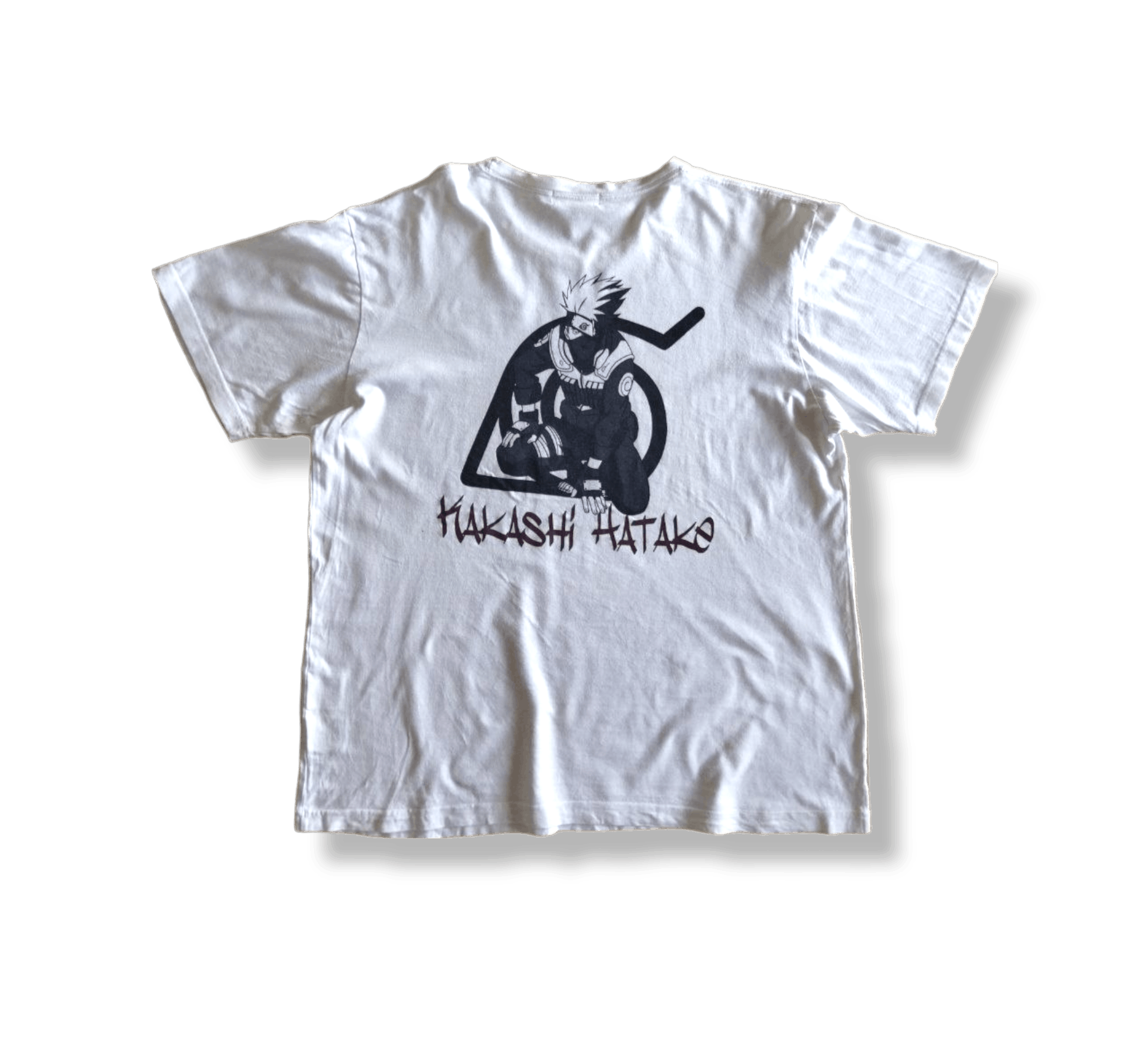 Japanese Brand Vintage Naruto Kakashi Hatake T shirt Size US XL / EU 56 / 4 - 1 Thumbnail