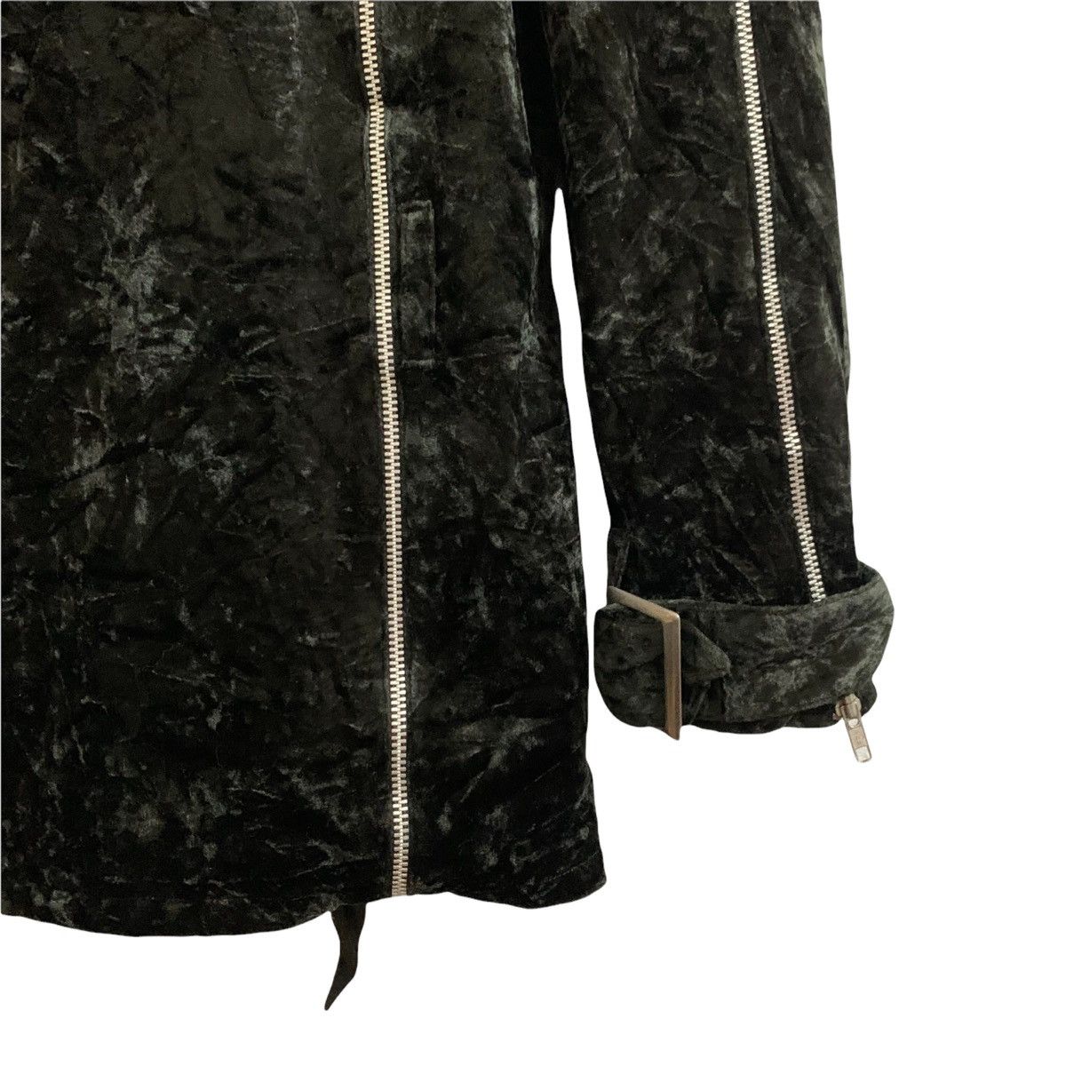 If Six Was Nine ☠️S.E.X By Angromania Velvet Double Collar Jacket Size L / US 10 / IT 46 - 9 Thumbnail