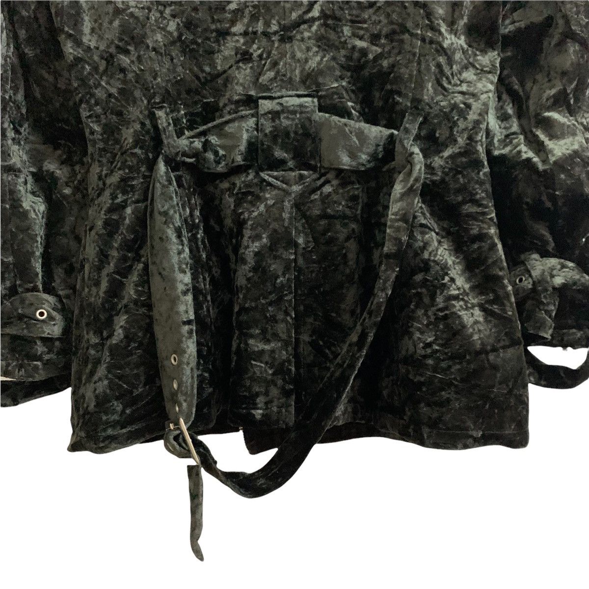 If Six Was Nine ☠️S.E.X By Angromania Velvet Double Collar Jacket Size L / US 10 / IT 46 - 14 Thumbnail
