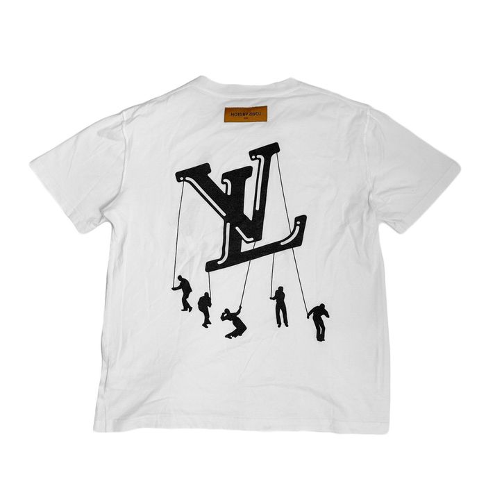 Louis Vuitton Louis Vuitton Script T-shirt, Grailed