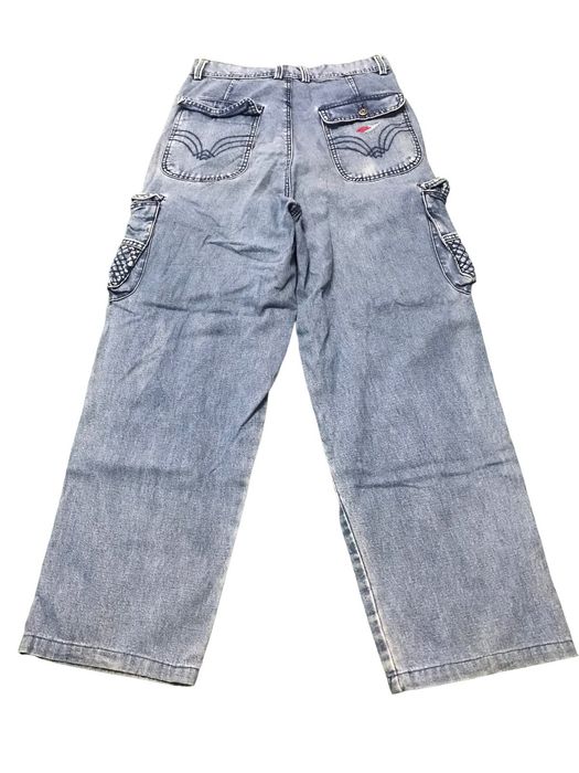 Vintage Japanese Brand PLM Multipocket Baggy Denim Jeans Rare | Grailed