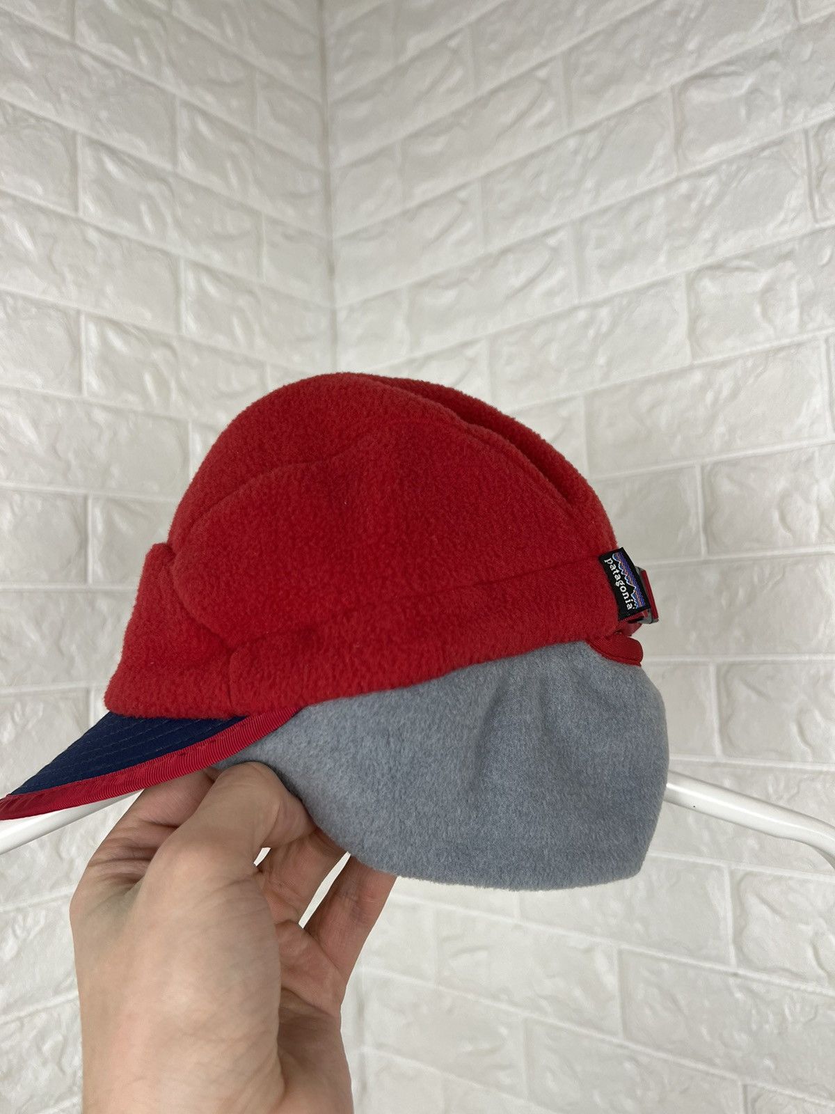 Patagonia × Vintage Vintage Patagonia fleece duckbill hat Size ONE SIZE - 5 Thumbnail