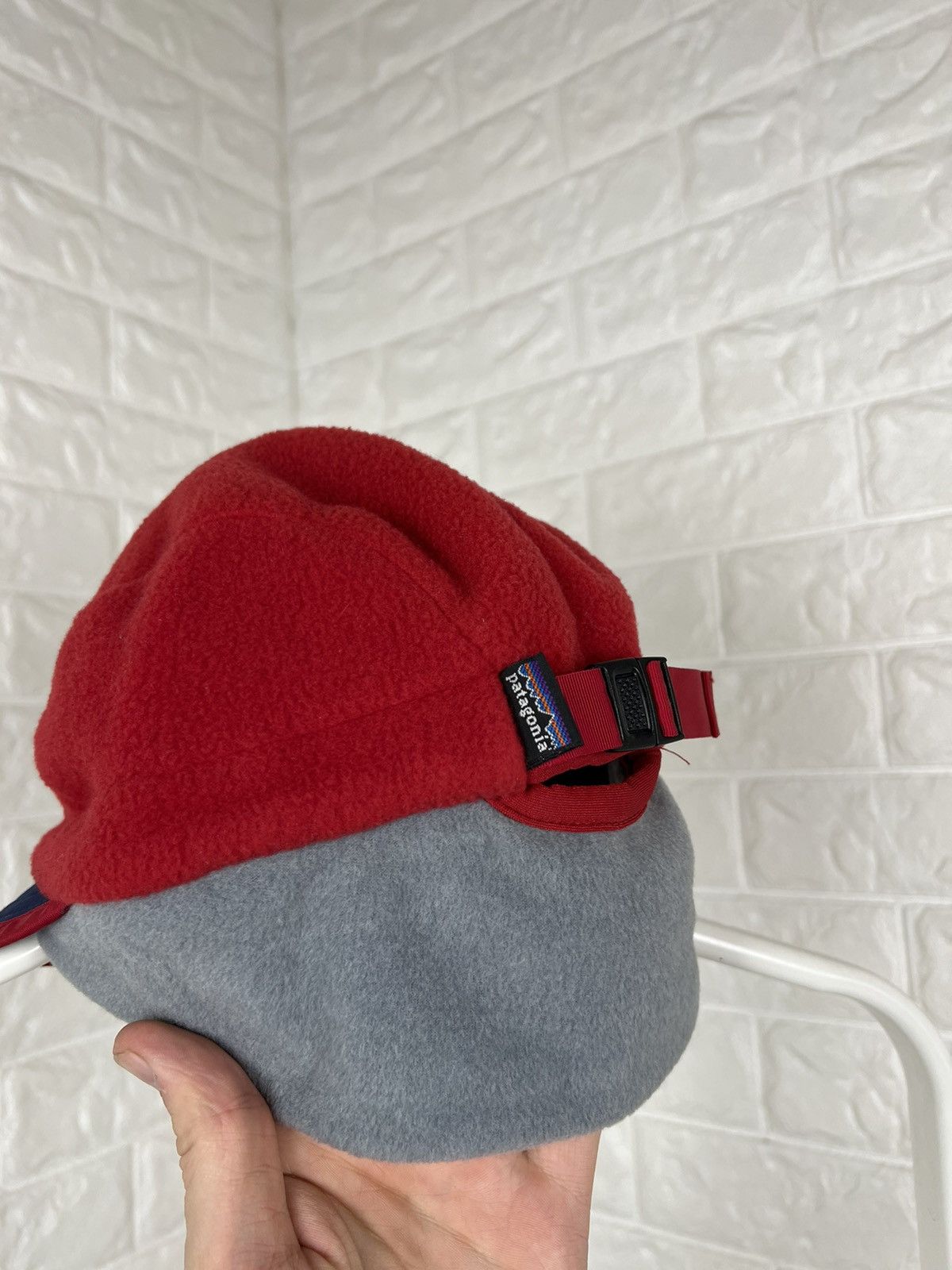 Patagonia × Vintage Vintage Patagonia fleece duckbill hat Size ONE SIZE - 4 Thumbnail
