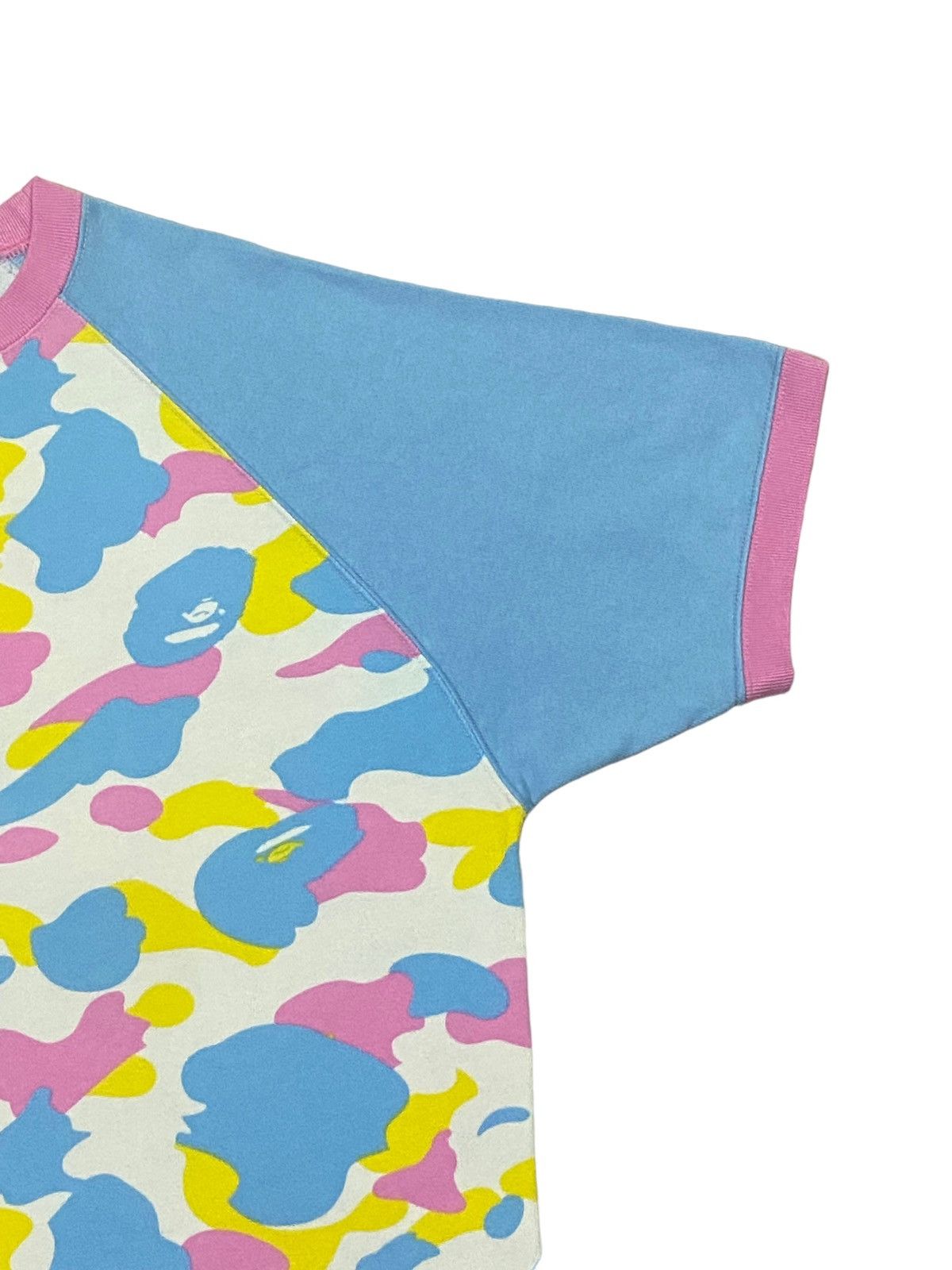 Bape × Nigo Bape Candy Camo Short Sleeve Sweatshirt Size US M / EU 48-50 / 2 - 15 Thumbnail