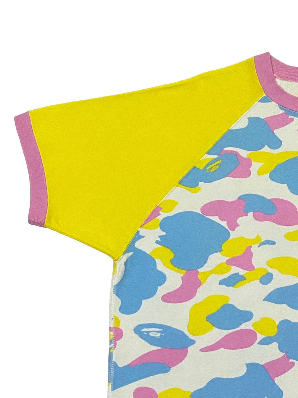Bape × Nigo Bape Candy Camo Short Sleeve Sweatshirt Size US M / EU 48-50 / 2 - 16 Thumbnail