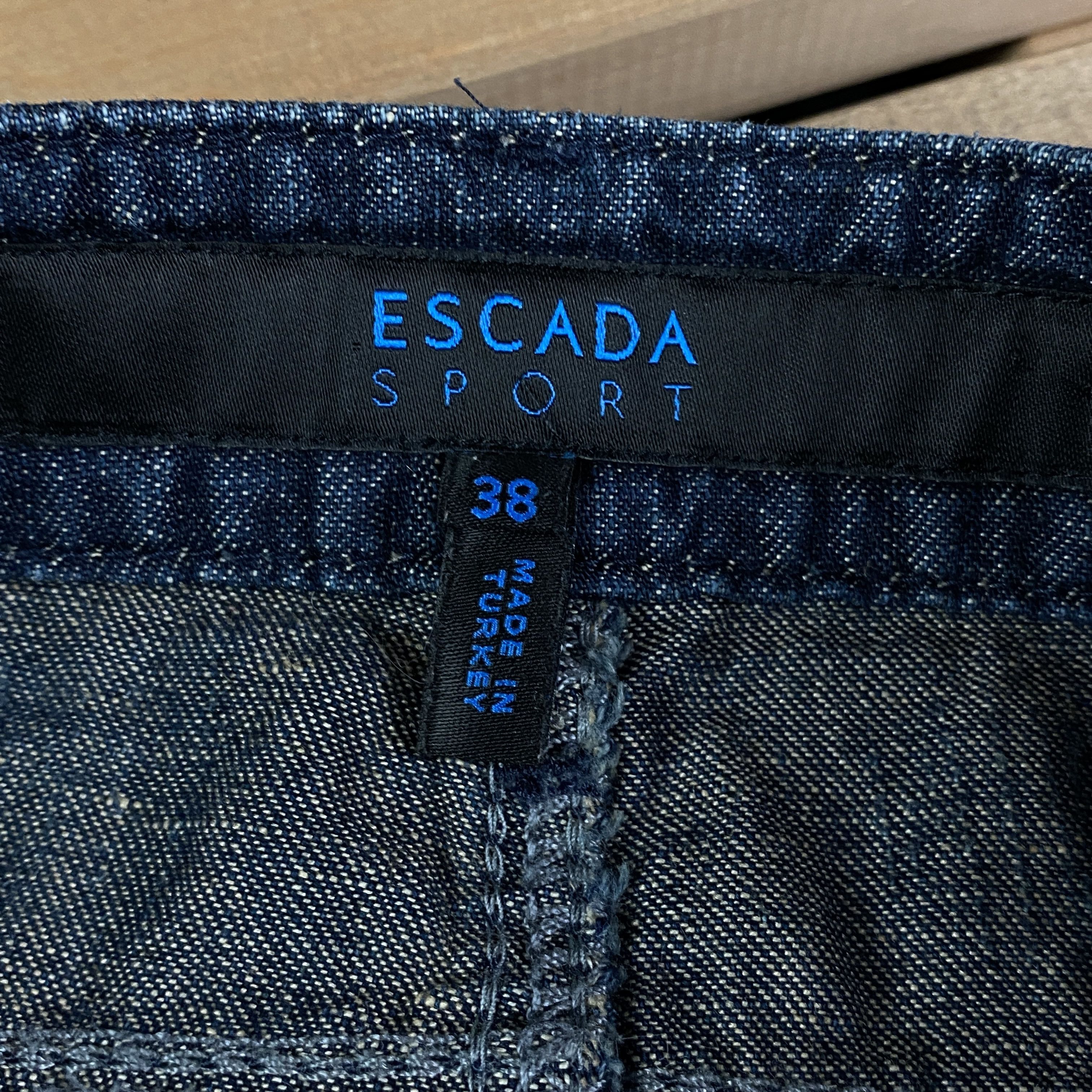 Escada Women’s Denim Skirt Escada Sport Size 38 Size 38" / US 16 / IT 52 - 6 Thumbnail