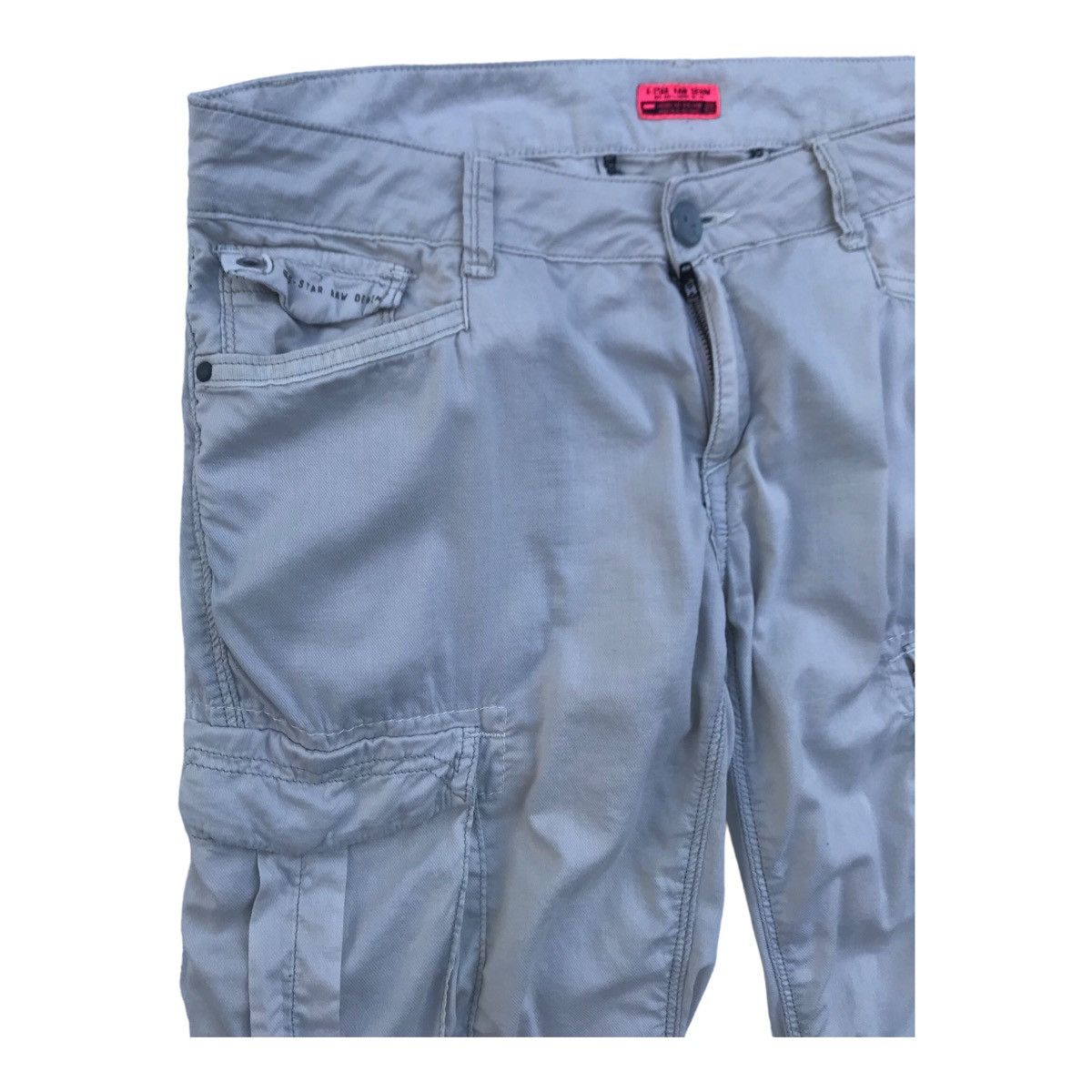G-Star G Star Raw Women’s Cargo Tactical Multipocket Light Pants Size 32" / US 10 / IT 46 - 3 Thumbnail