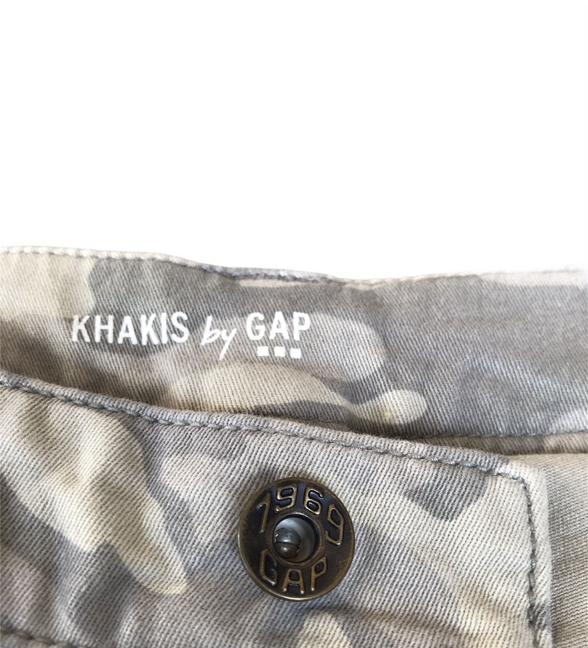 Gap Gap Vintage Khakis Bushpants Camo Slim Fit Size 33" - 3 Thumbnail