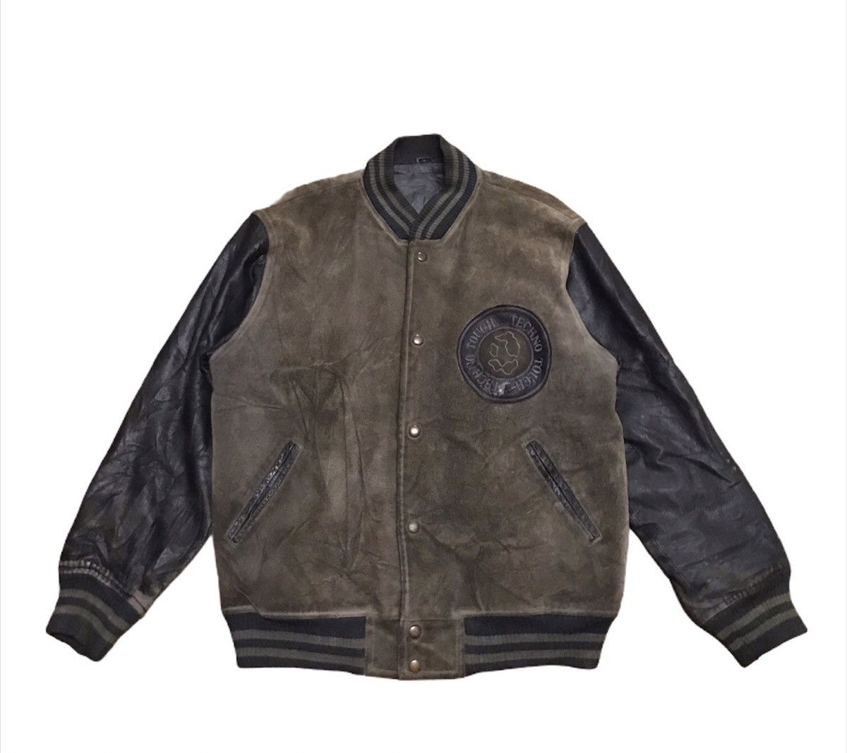 Other Vintage Techno touch varsity jacket Size US L / EU 52-54 / 3 - 1 Thumbnail