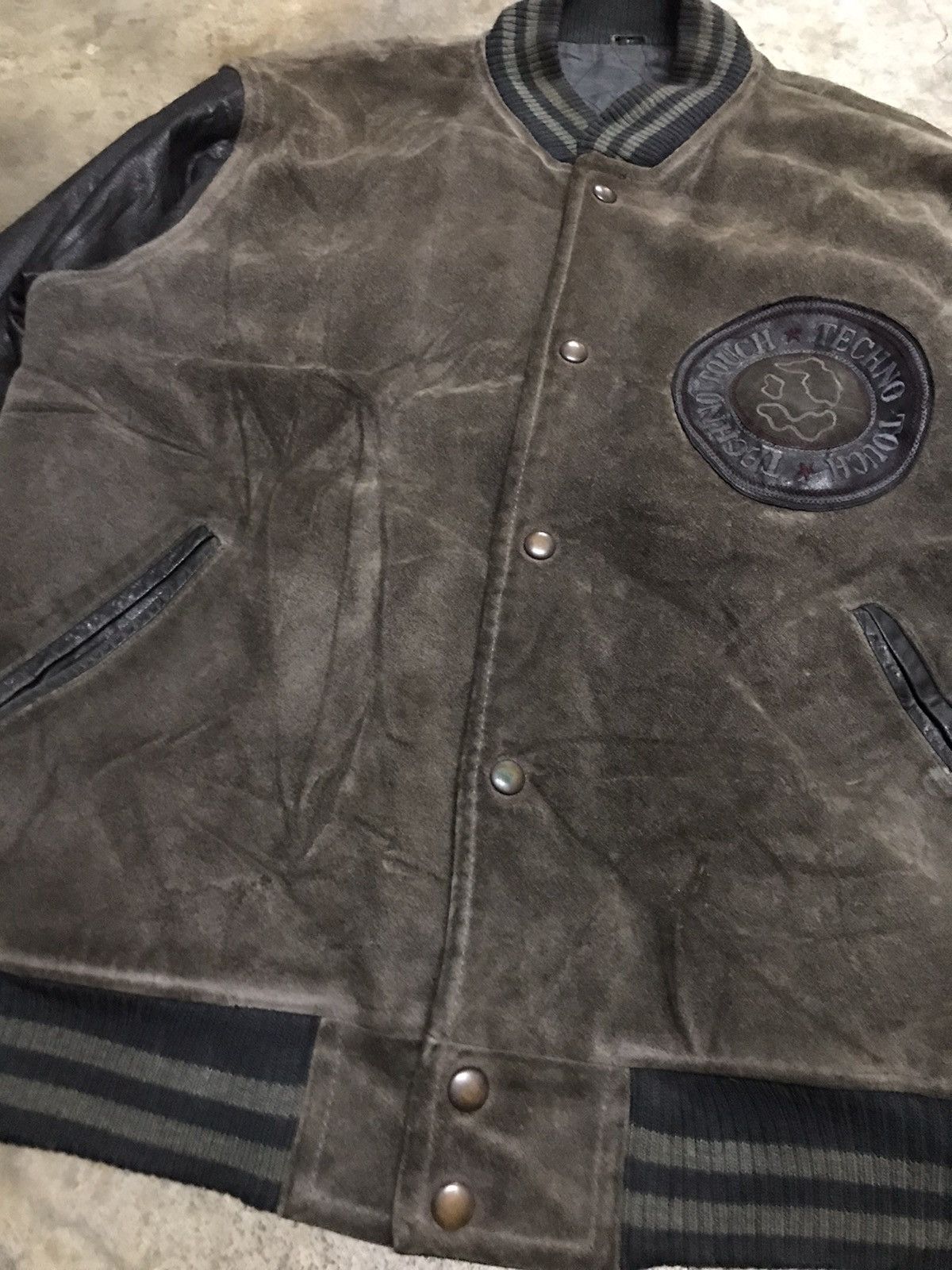 Other Vintage Techno touch varsity jacket Size US L / EU 52-54 / 3 - 6 Thumbnail