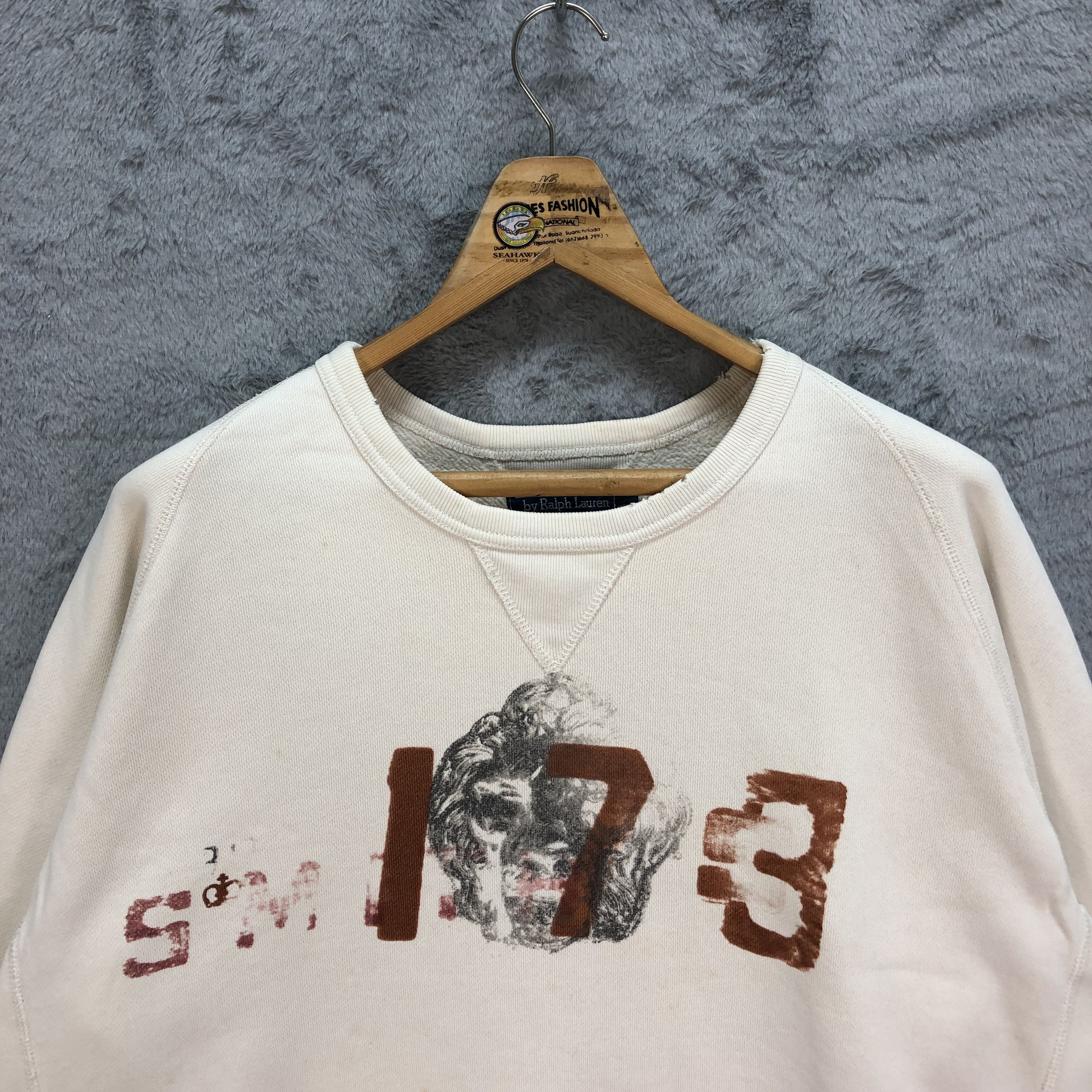 Polo Ralph Lauren Polo Ralph Lauren Smith 1793 Big Logo Sweatshirt #1113-45 Size US L / EU 52-54 / 3 - 2 Thumbnail