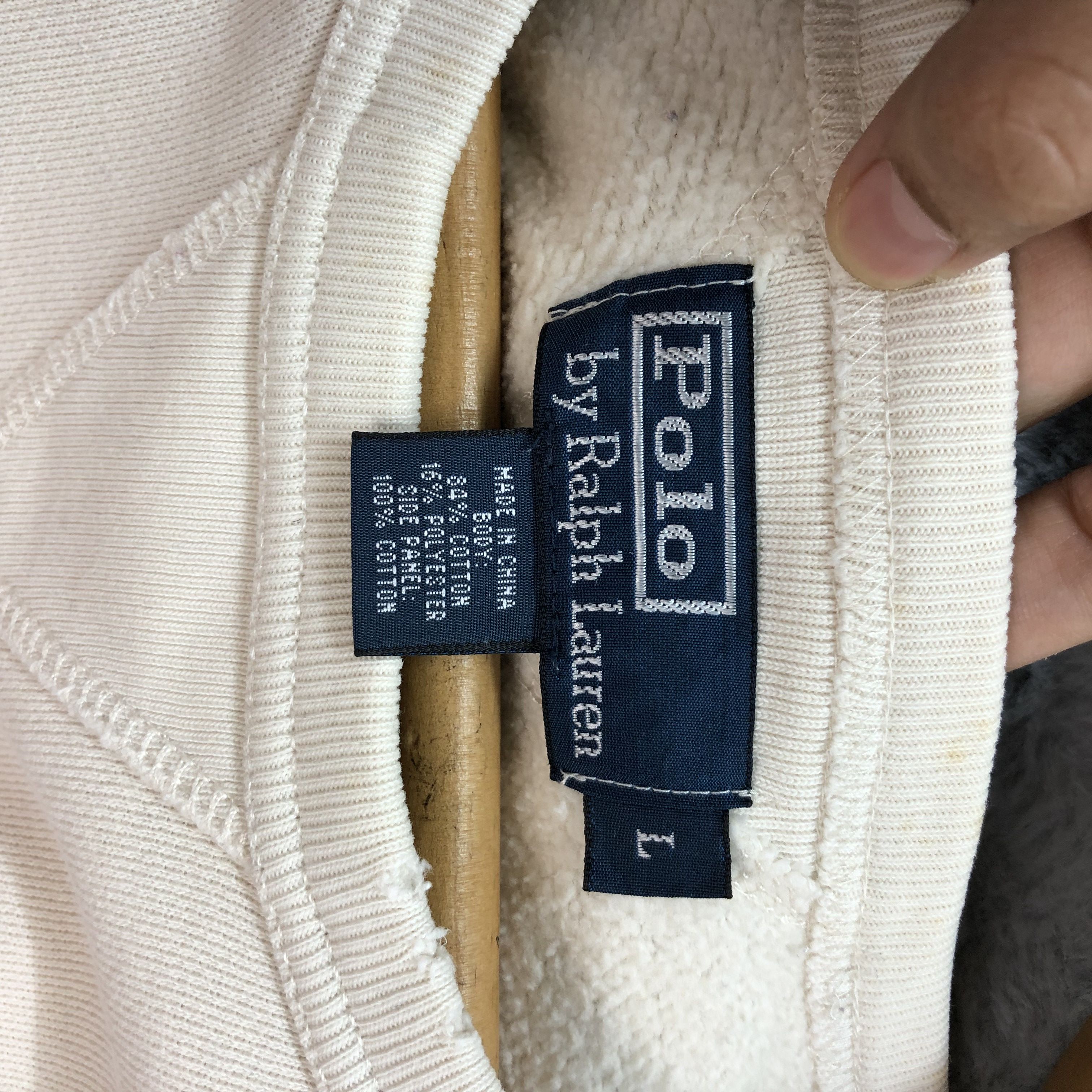 Polo Ralph Lauren Polo Ralph Lauren Smith 1793 Big Logo Sweatshirt #1113-45 Size US L / EU 52-54 / 3 - 14 Thumbnail
