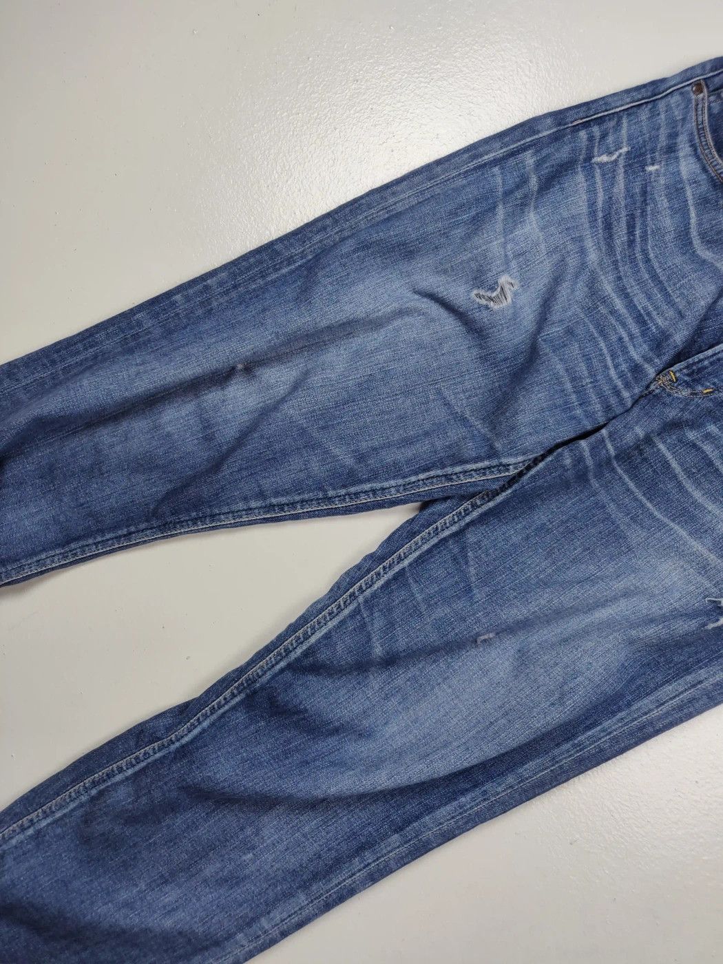 Edwin Vintage Edwin Japan ED32L Denim Jeans Bottom Trouser Size 31" - 4 Thumbnail