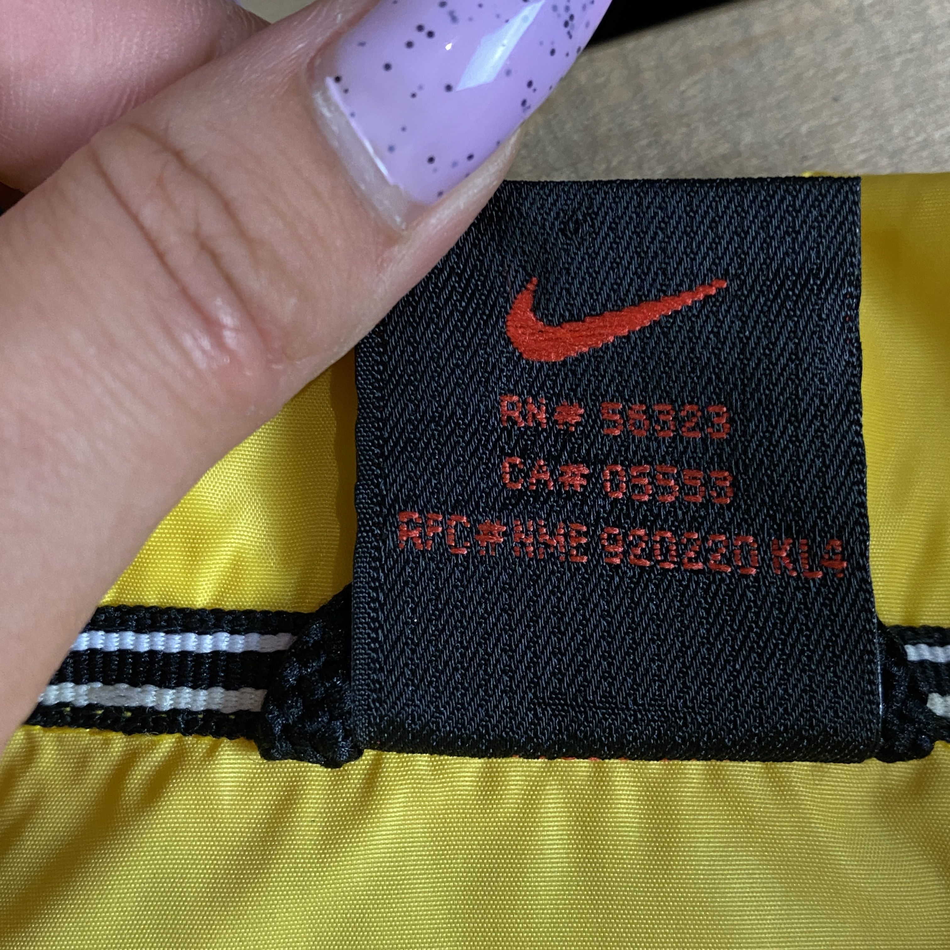 Nike × Vintage Mens Bomber Jacket Nike Rachael Vintage Size L Size US L / EU 52-54 / 3 - 5 Thumbnail