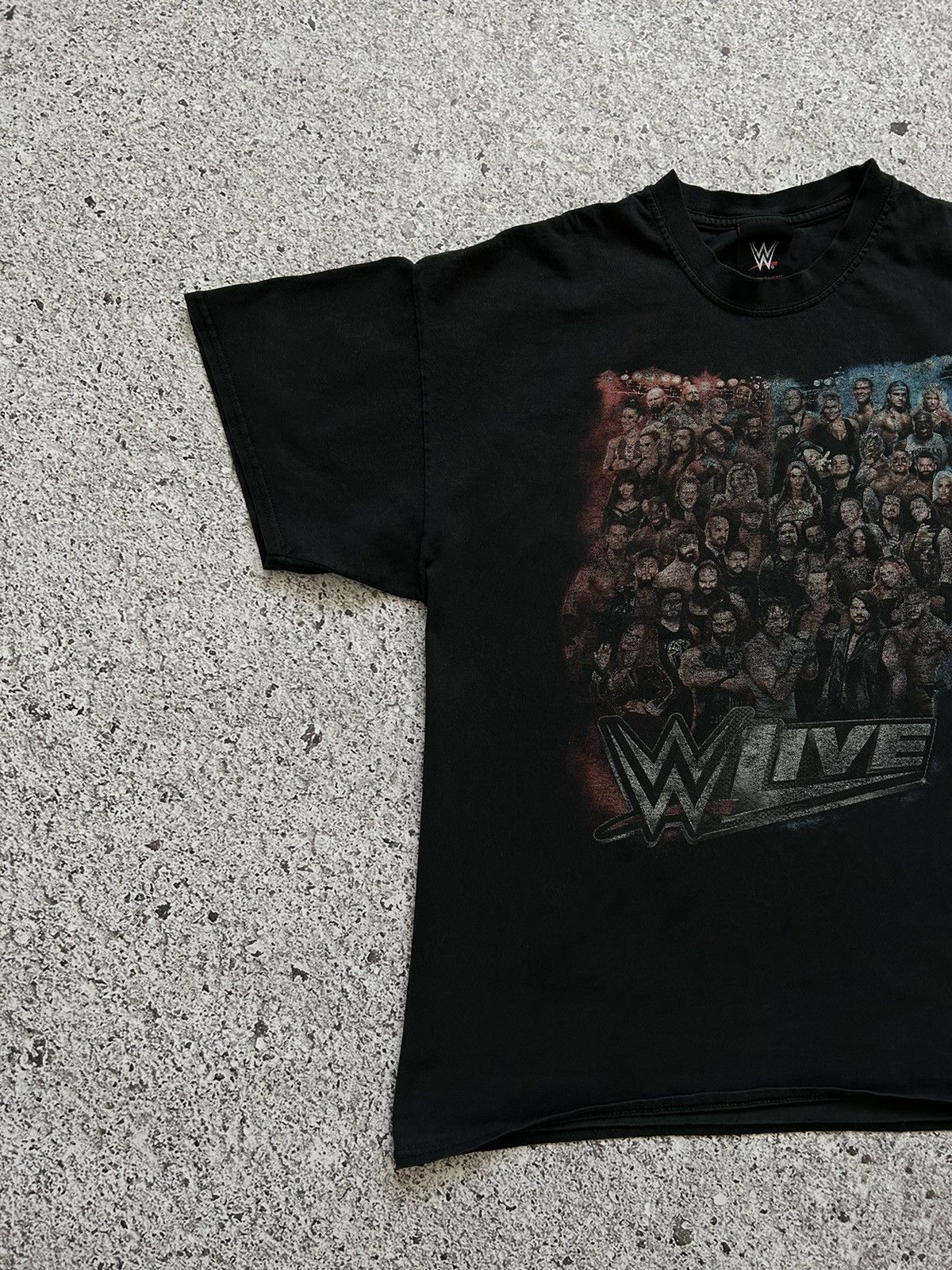 Vintage × WWE × WWF Vintage 2016 WWE WRESTLEMANIA SMACK DOWN LIVE WLIVE T-Shirt Size US XL / EU 56 / 4 - 2 Thumbnail