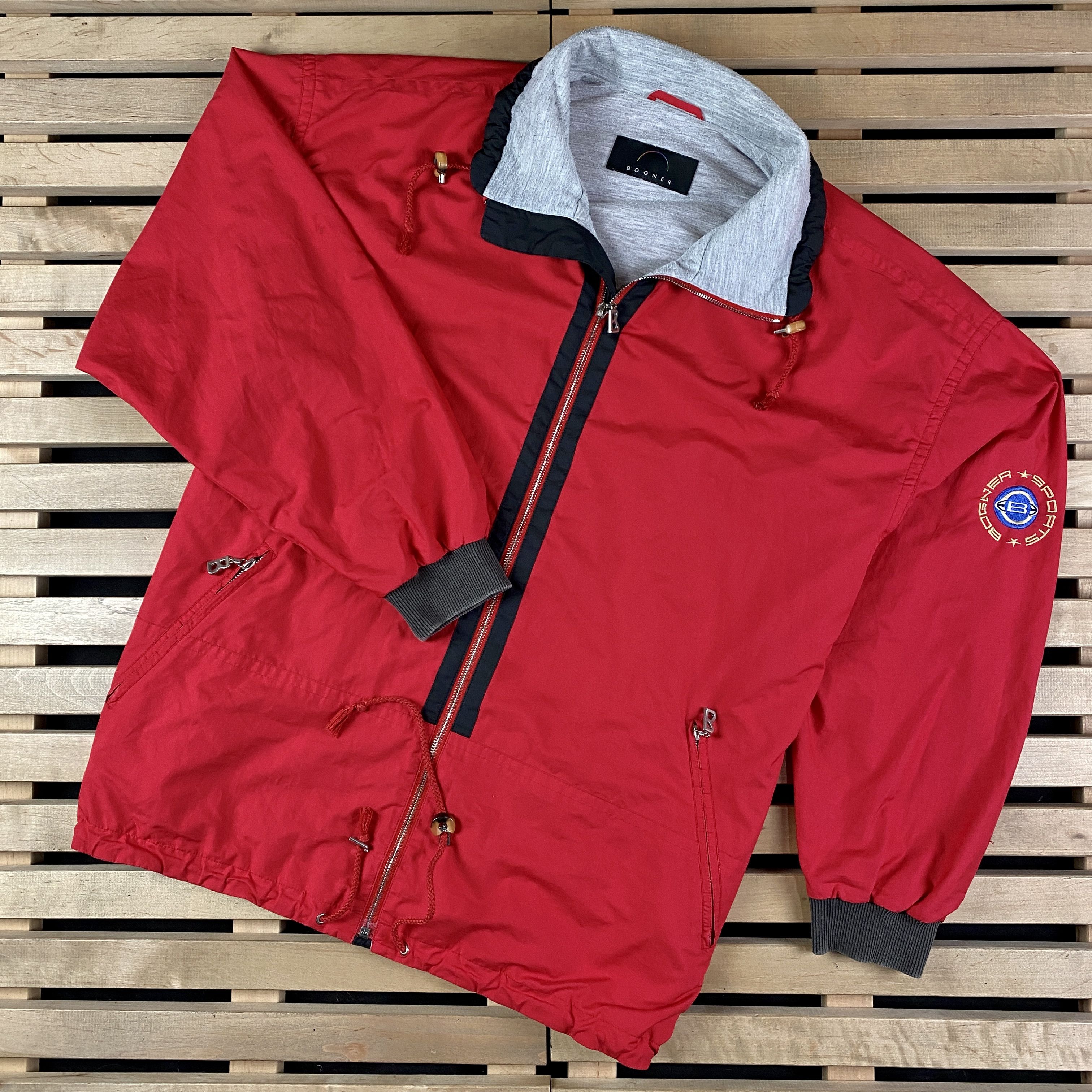 Bogner × Vintage Mens Bomber Jacket Bogner Vintage Size 50 Size US L / EU 52-54 / 3 - 1 Thumbnail