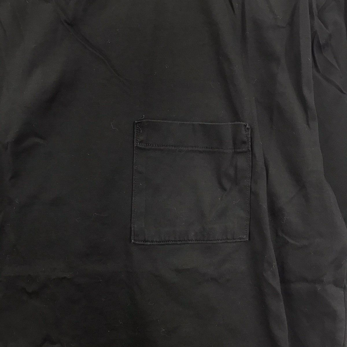 Japanese Brand AUDITION Japaneee Brand Single Pocket Plain Black T shirt Size US M / EU 48-50 / 2 - 3 Thumbnail