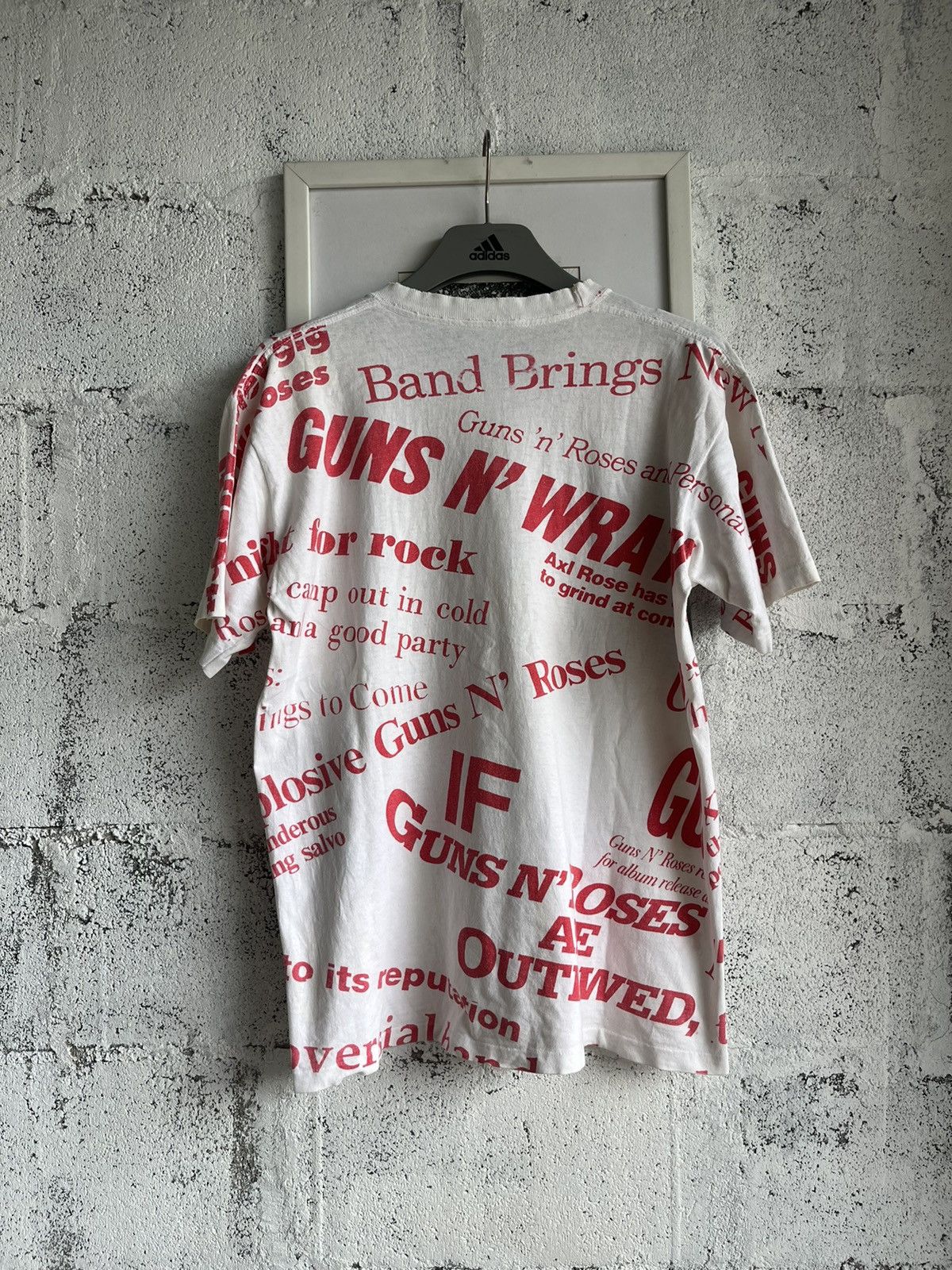 Band Tees × Guns N Roses × Vintage Vintage 1991 