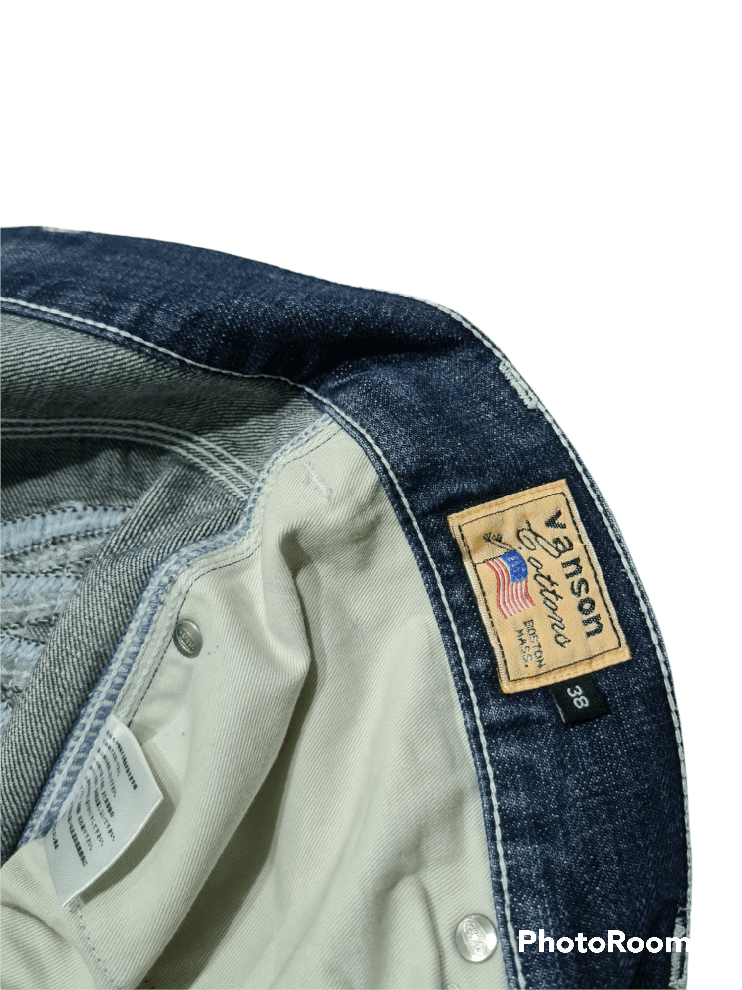 Vanson Leathers Vanson jeans riding embroidered leather patch Size US 38 / EU 54 - 4 Thumbnail