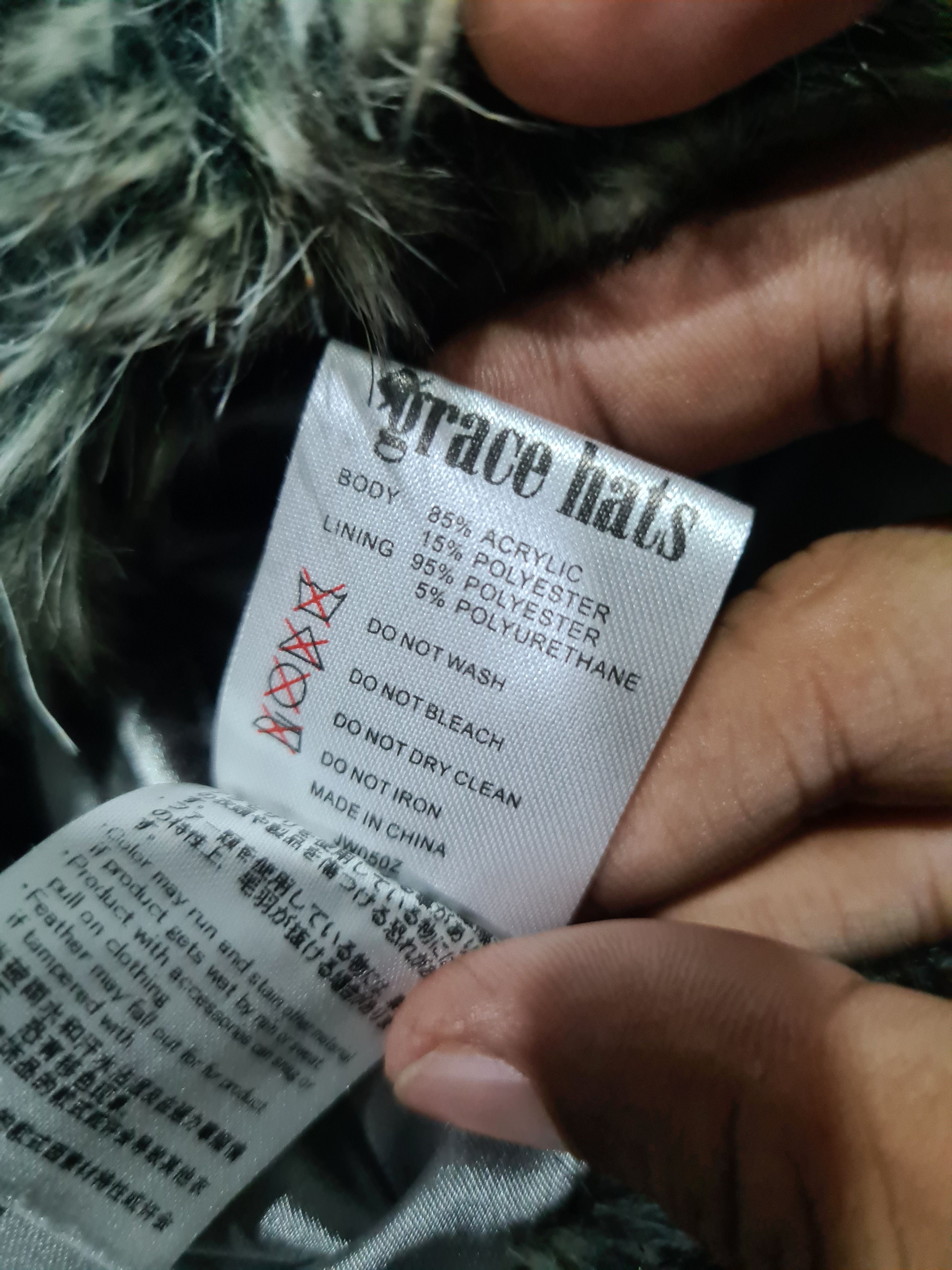 Japanese Brand × Vintage Grace hat fur khabib nurmagomedov mma ufc Size ONE SIZE - 4 Thumbnail