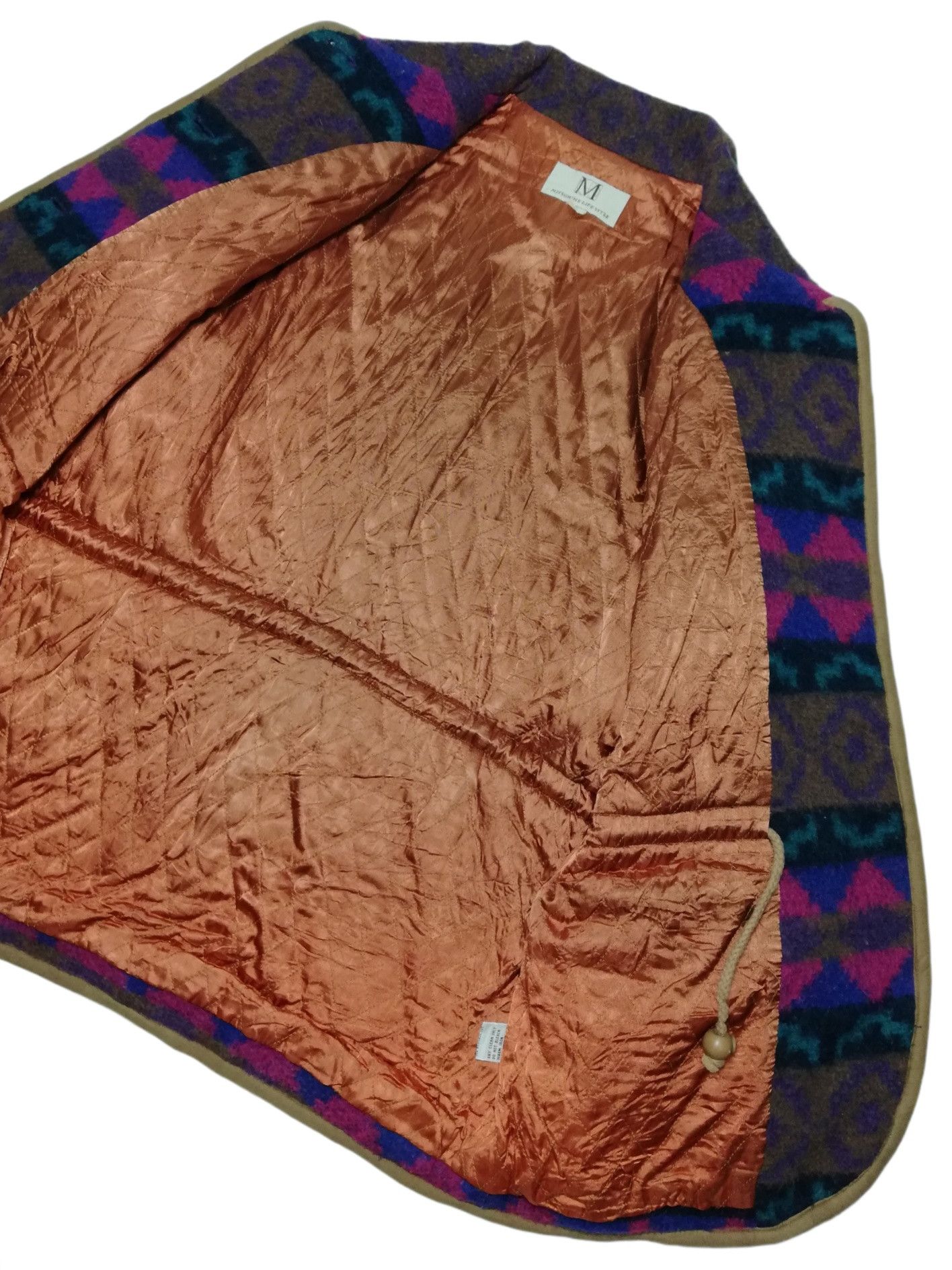 Art Comes First × Japanese Brand 🔥High Grade Western Wear Wool Blanket Navajo Coat Jacket Size US S / EU 44-46 / 1 - 9 Thumbnail