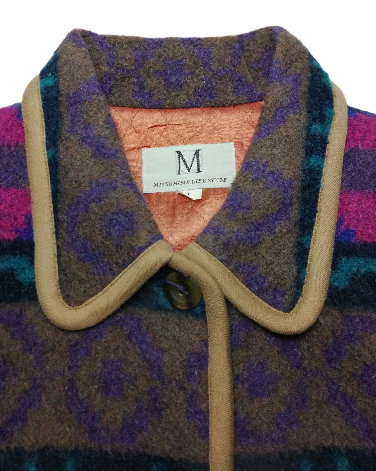 Art Comes First × Japanese Brand 🔥High Grade Western Wear Wool Blanket Navajo Coat Jacket Size US S / EU 44-46 / 1 - 6 Thumbnail