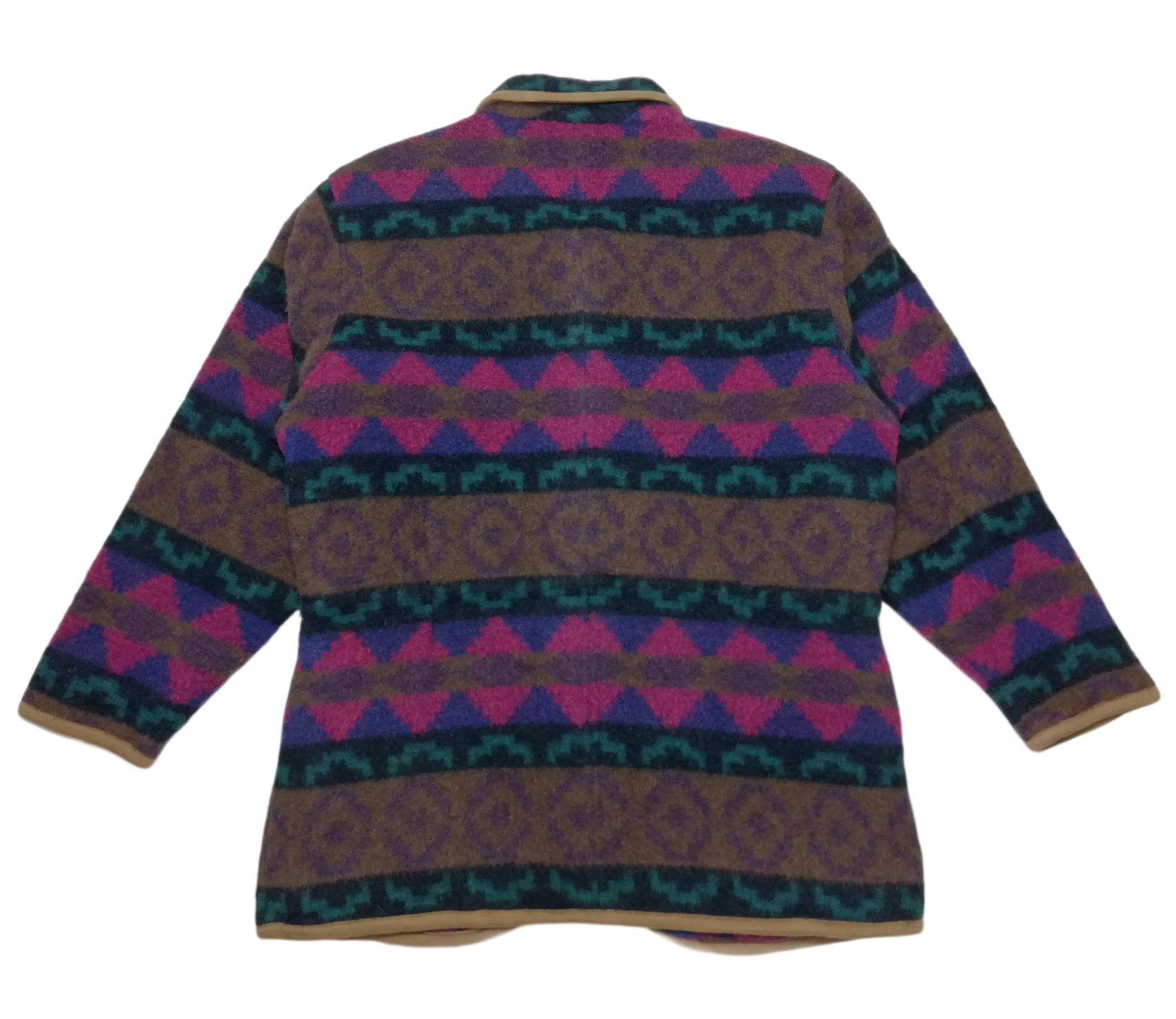 Art Comes First × Japanese Brand 🔥High Grade Western Wear Wool Blanket Navajo Coat Jacket Size US S / EU 44-46 / 1 - 13 Thumbnail